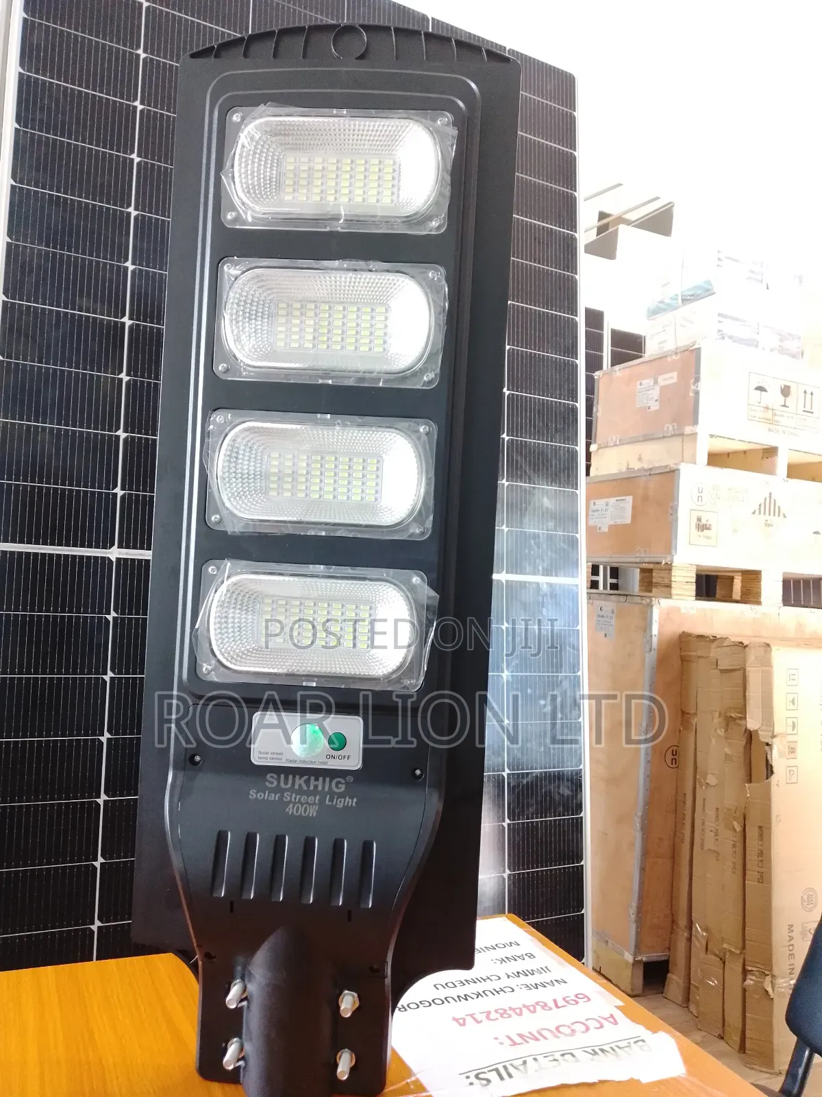 400w Solar Street Light