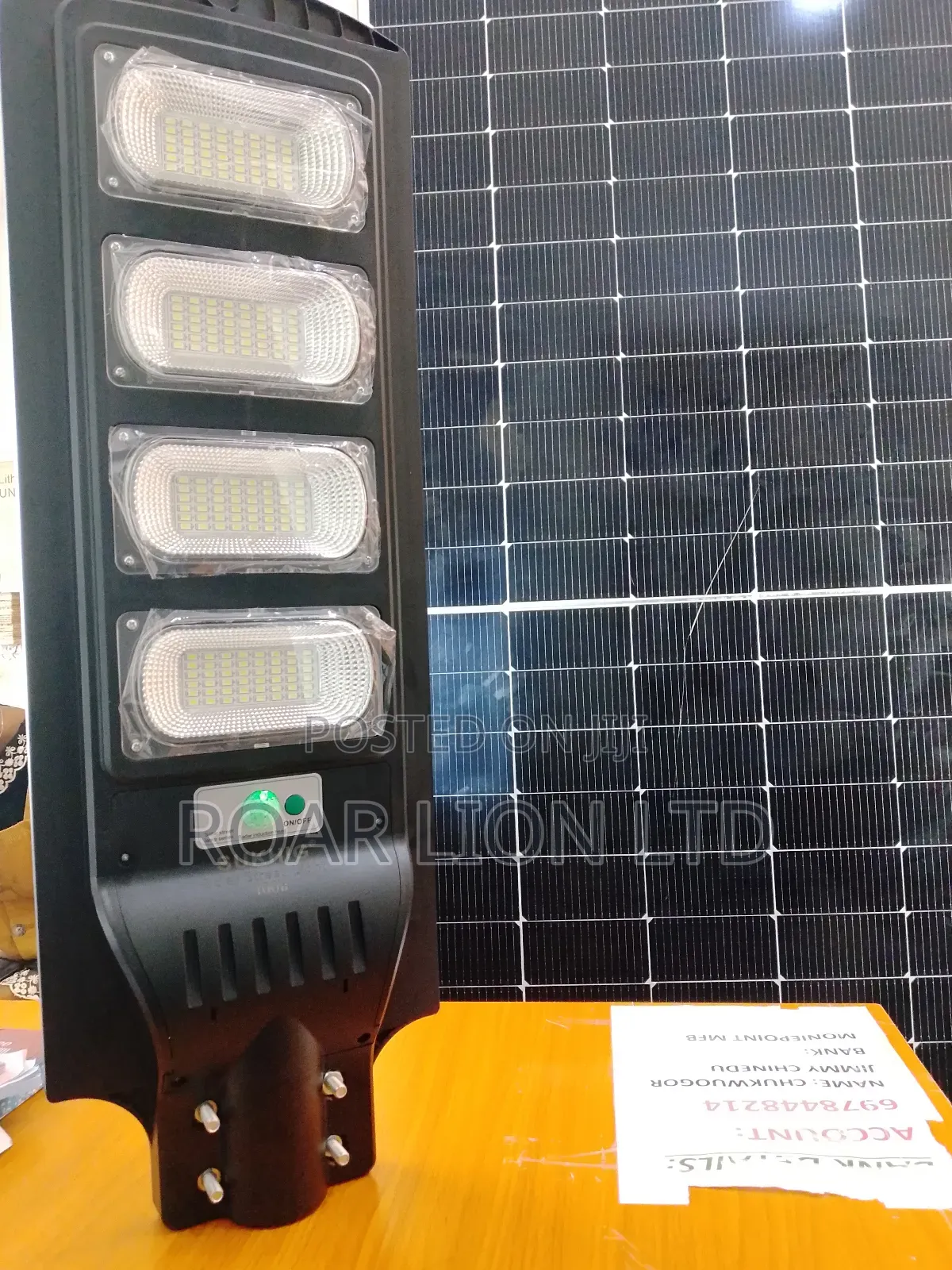 400w Solar Street Light