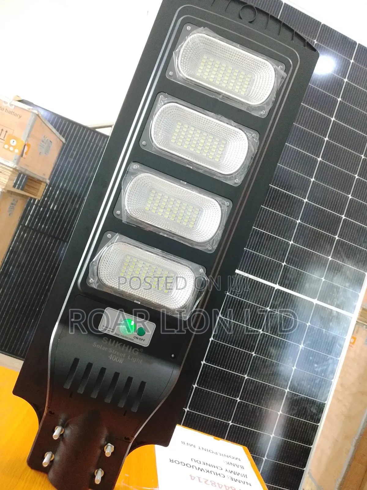 400w Solar Street Light