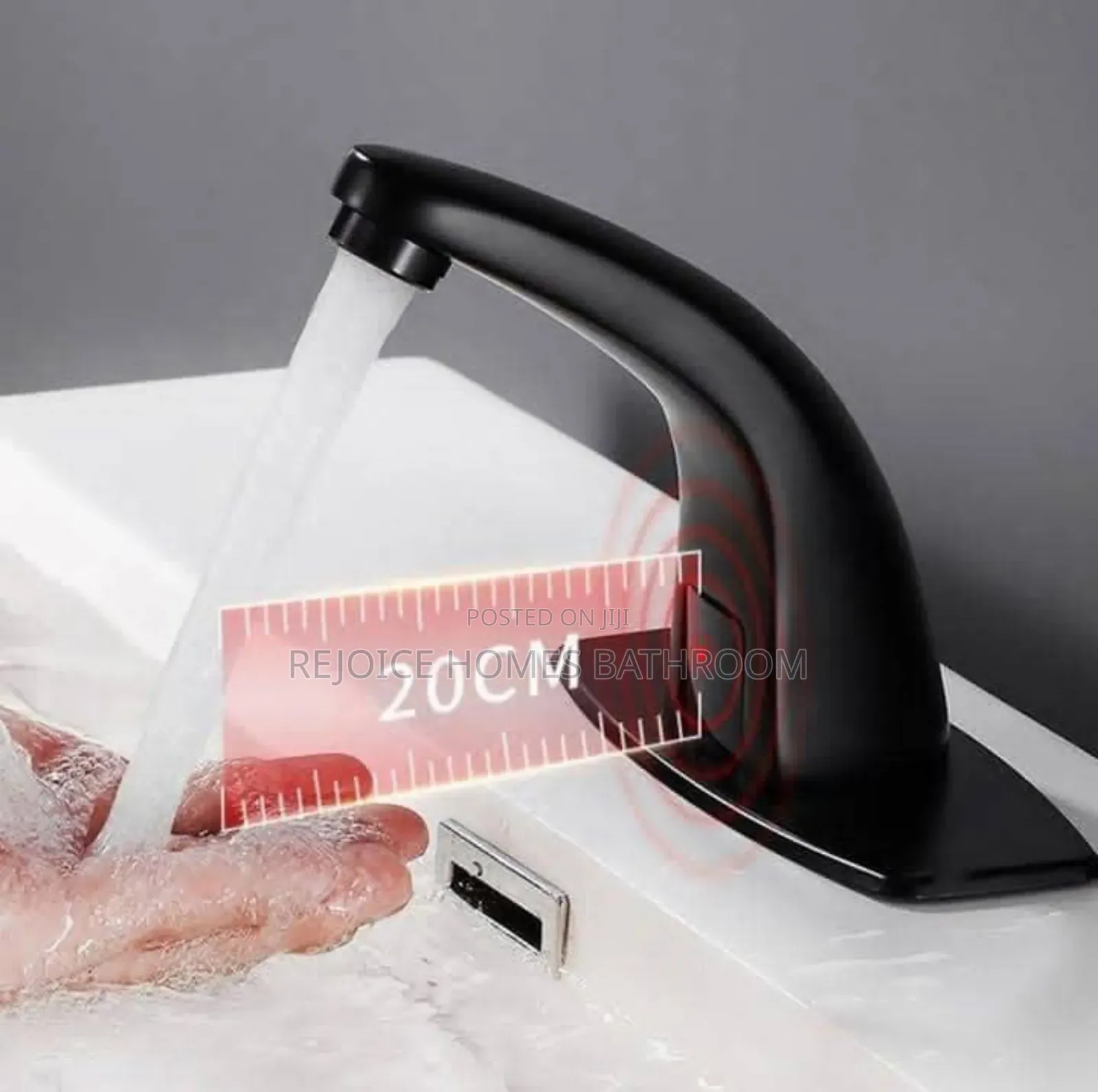 Black Condict Sensory Tap Mixer/Faucet