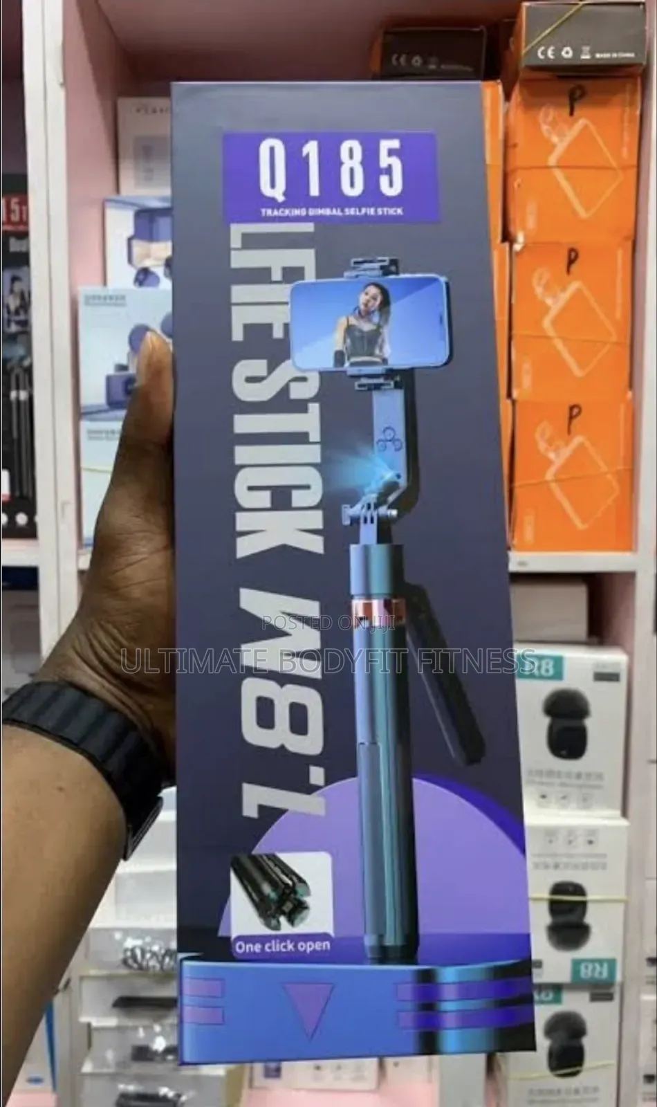 Brand New Q185 Tracking Ai Selfie Stick