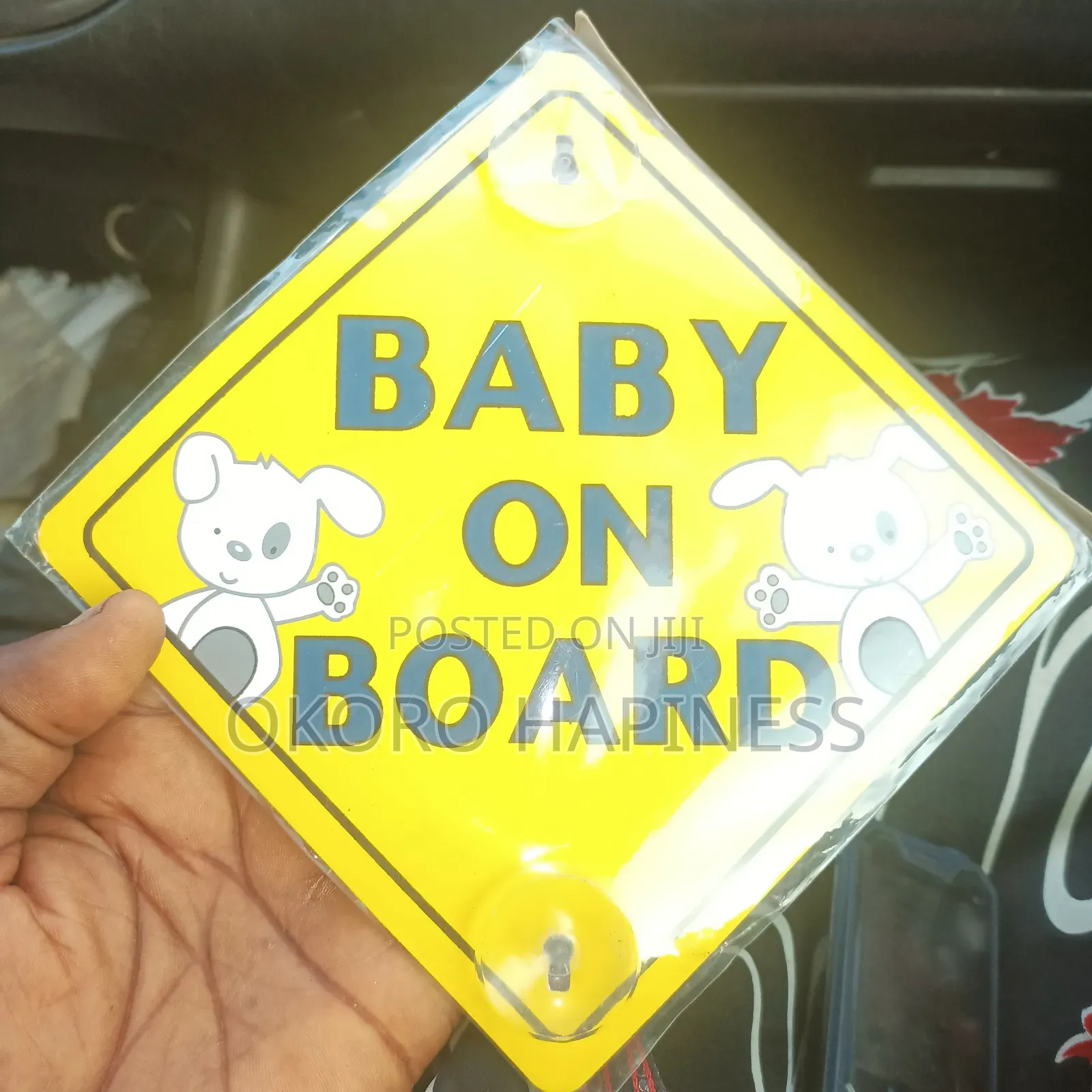 Car Baby on Board Sing