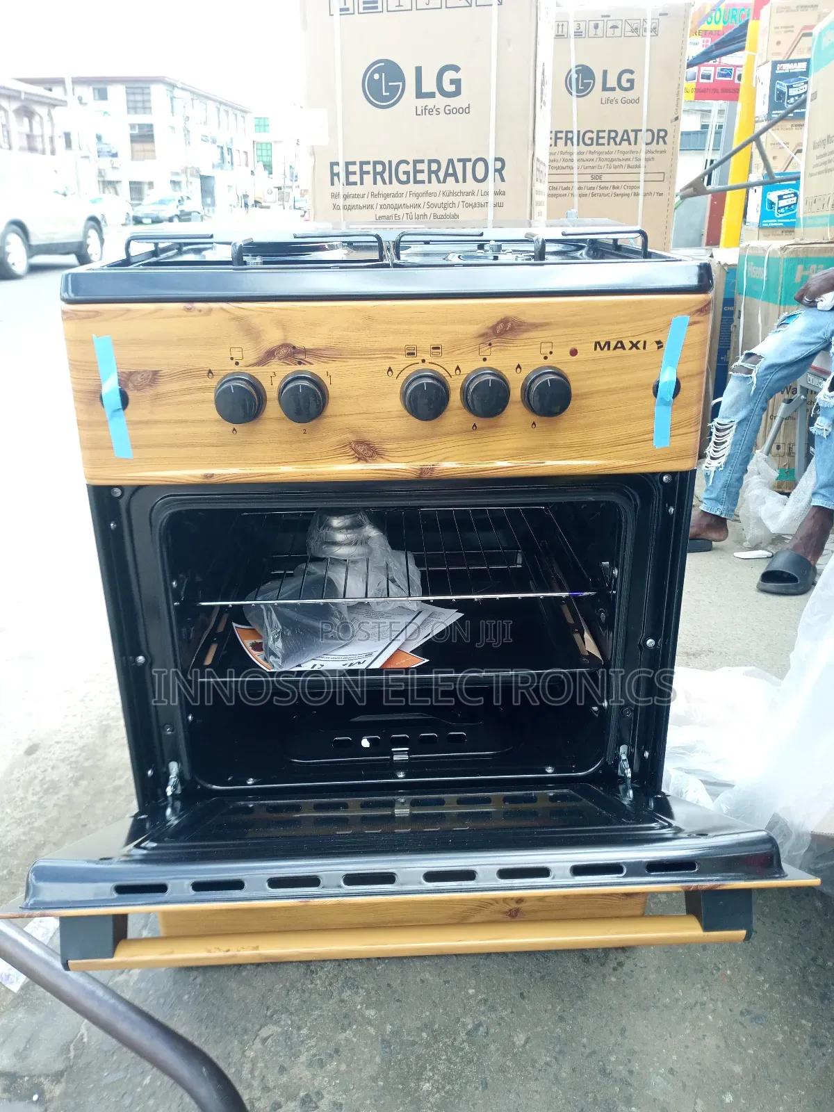 Maxi Standing Cooking Gas 3 in 1