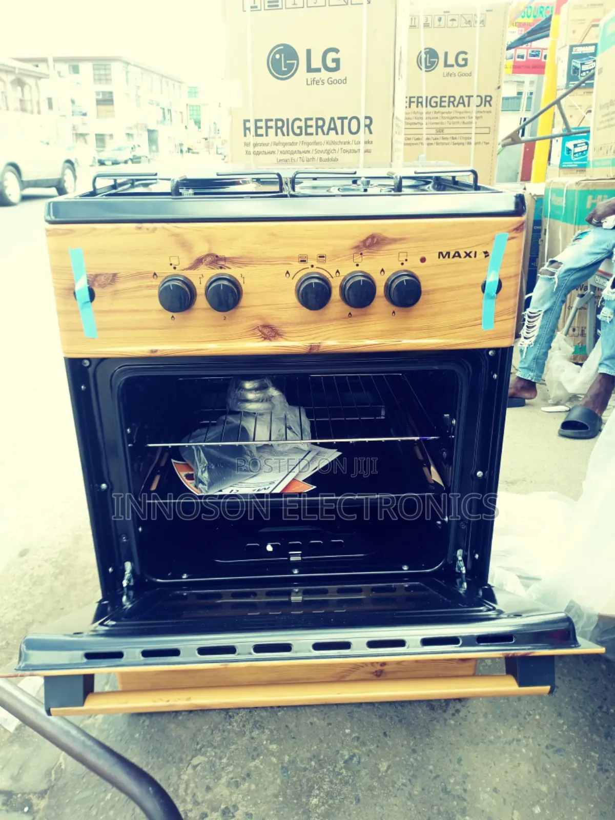 Maxi Standing Cooking Gas 3 in 1