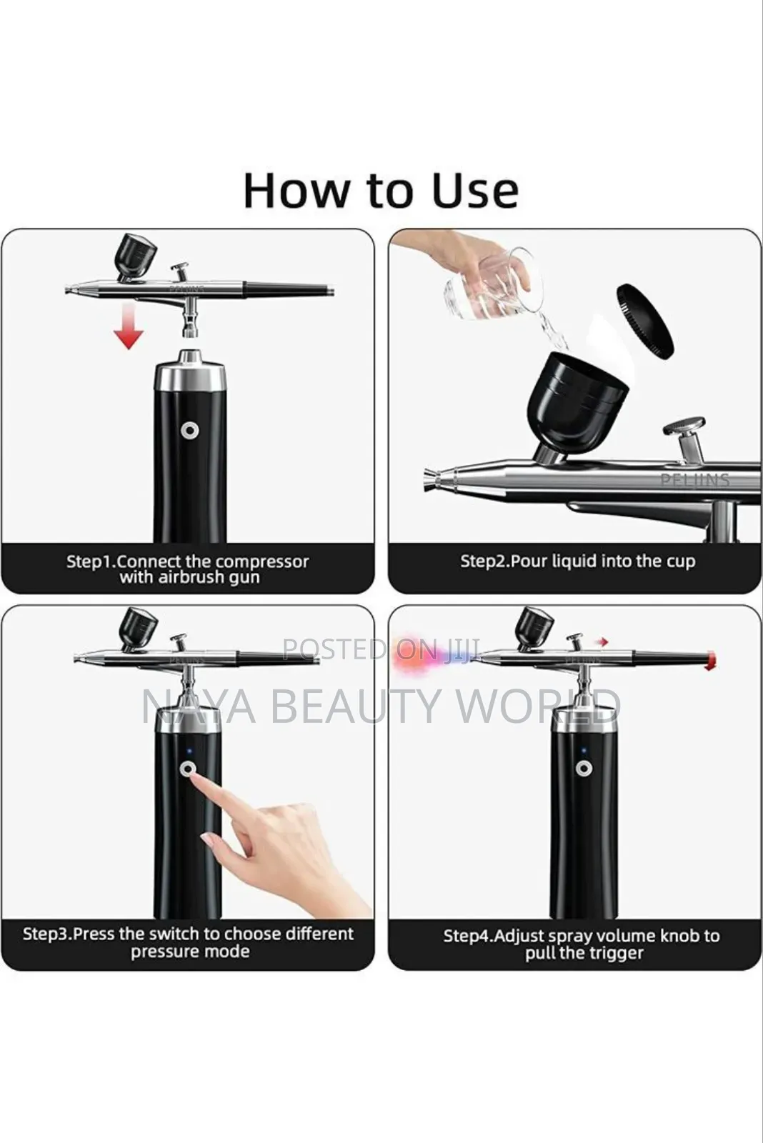 Rechargeable Air Brush Paint/ Dye Spray