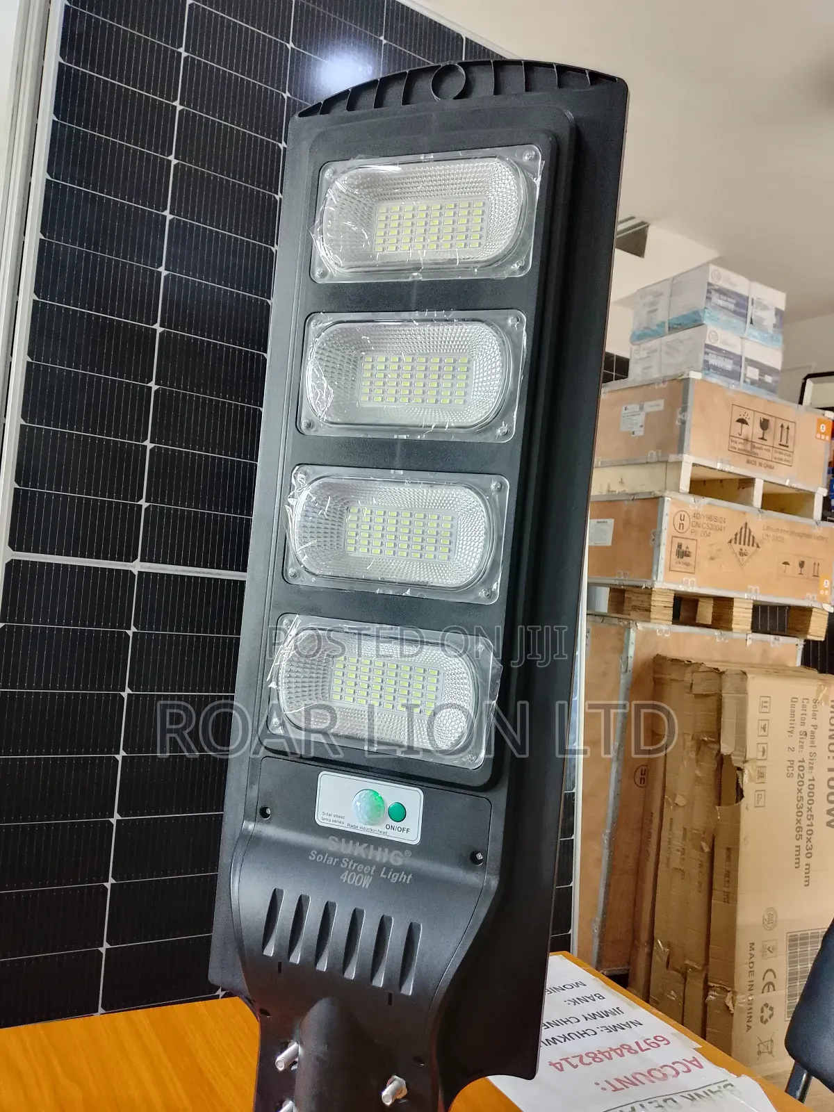 400w Solar Street Light