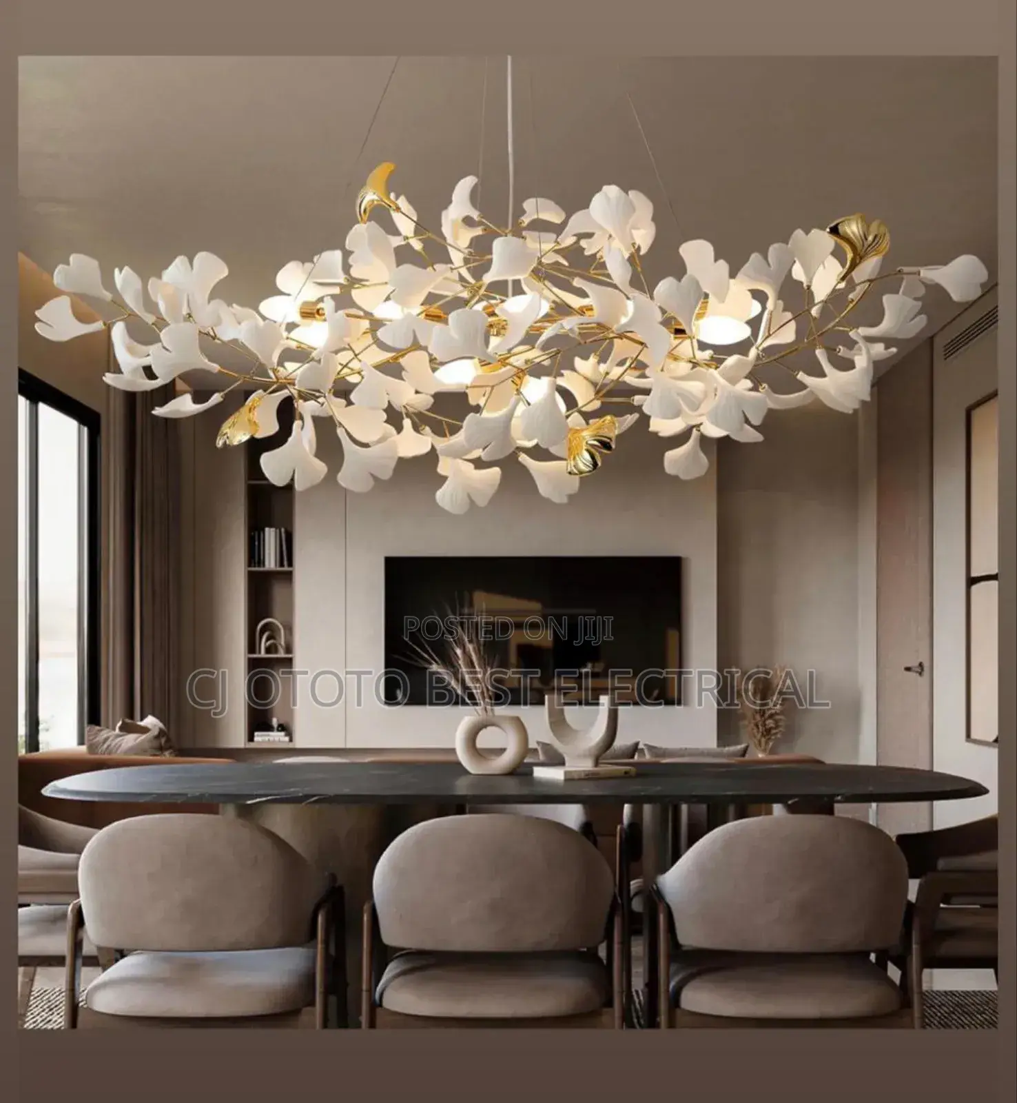 Luxury Leaf Chandelier Light for Your Dining Room ,1200mm