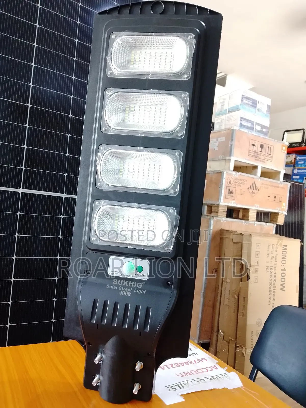 400w Solar Street Light