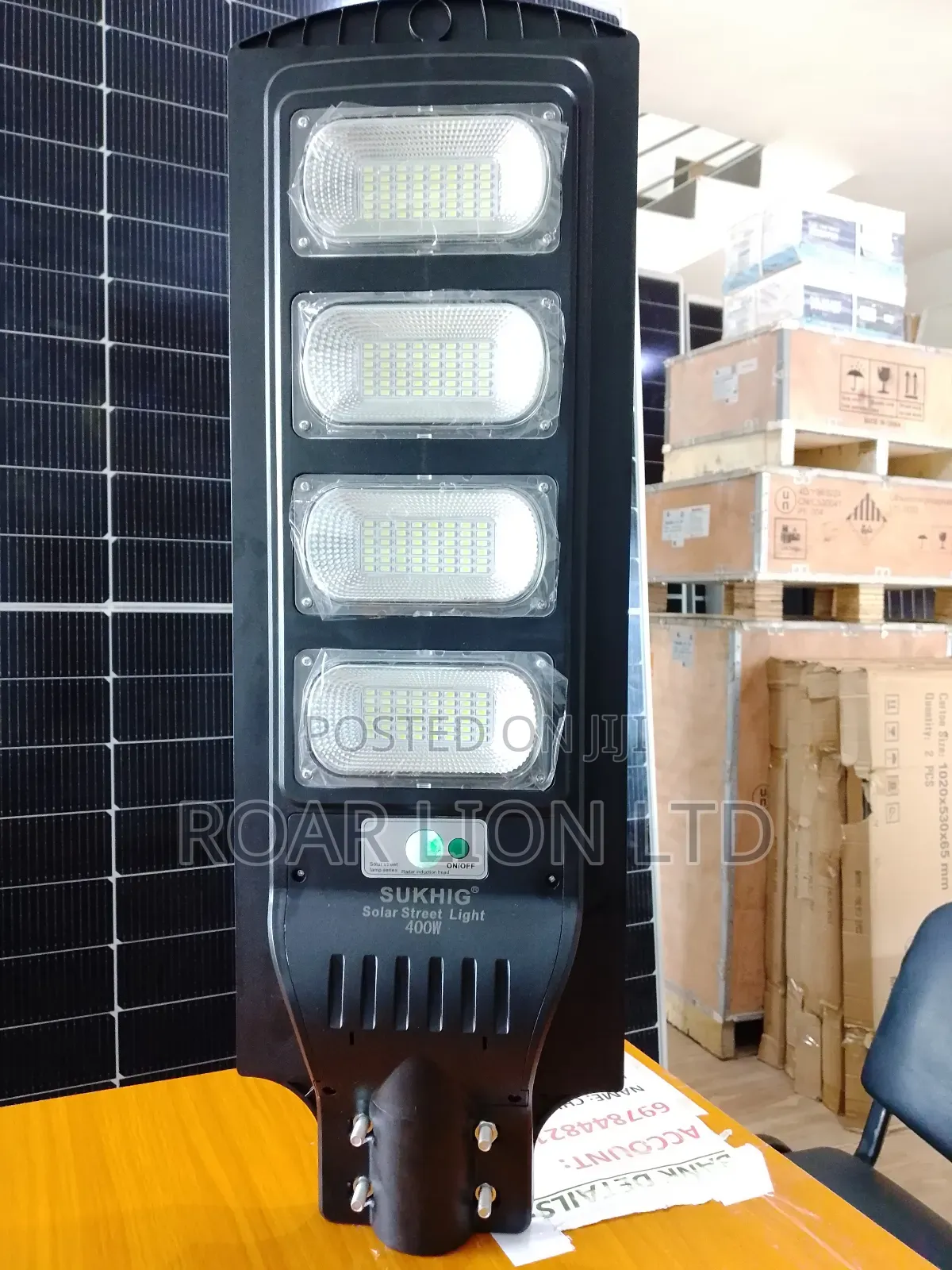400w Solar Street Light
