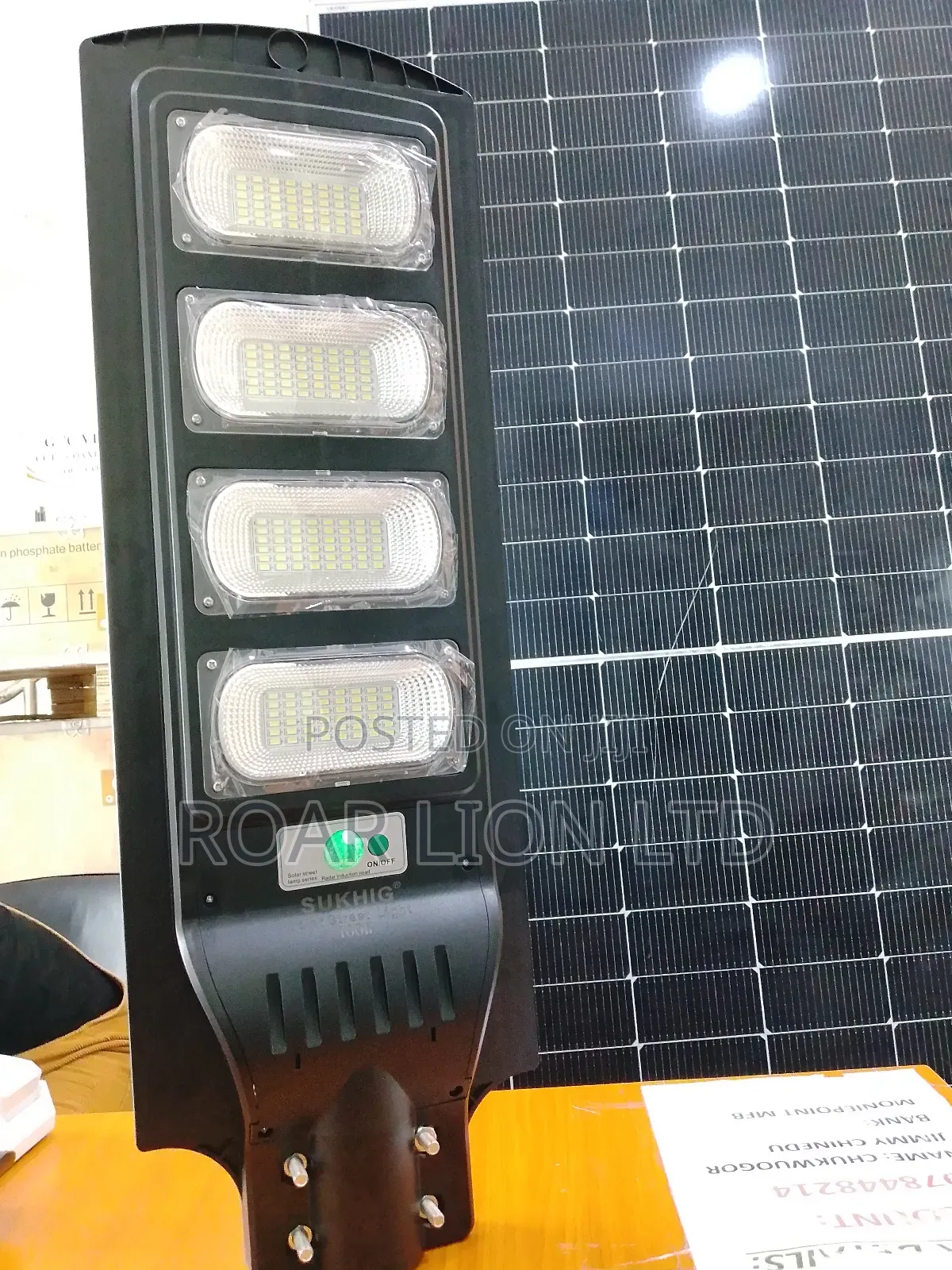 400w Solar Street Light