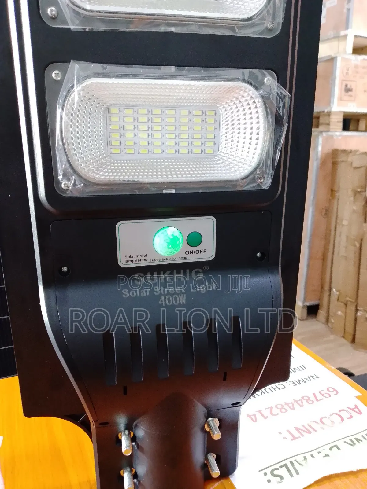 400w Solar Street Light