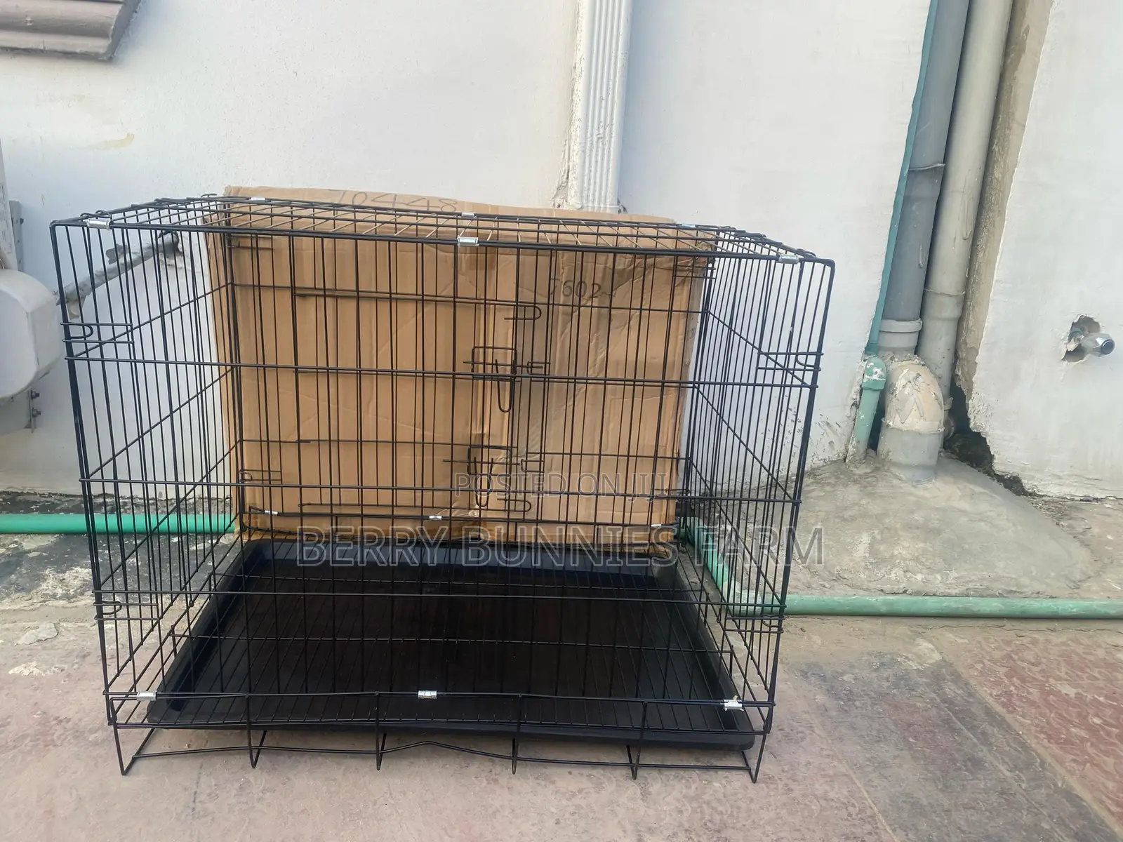 Collapsible Pet Cage for Cat Dog Rabbit Size 3