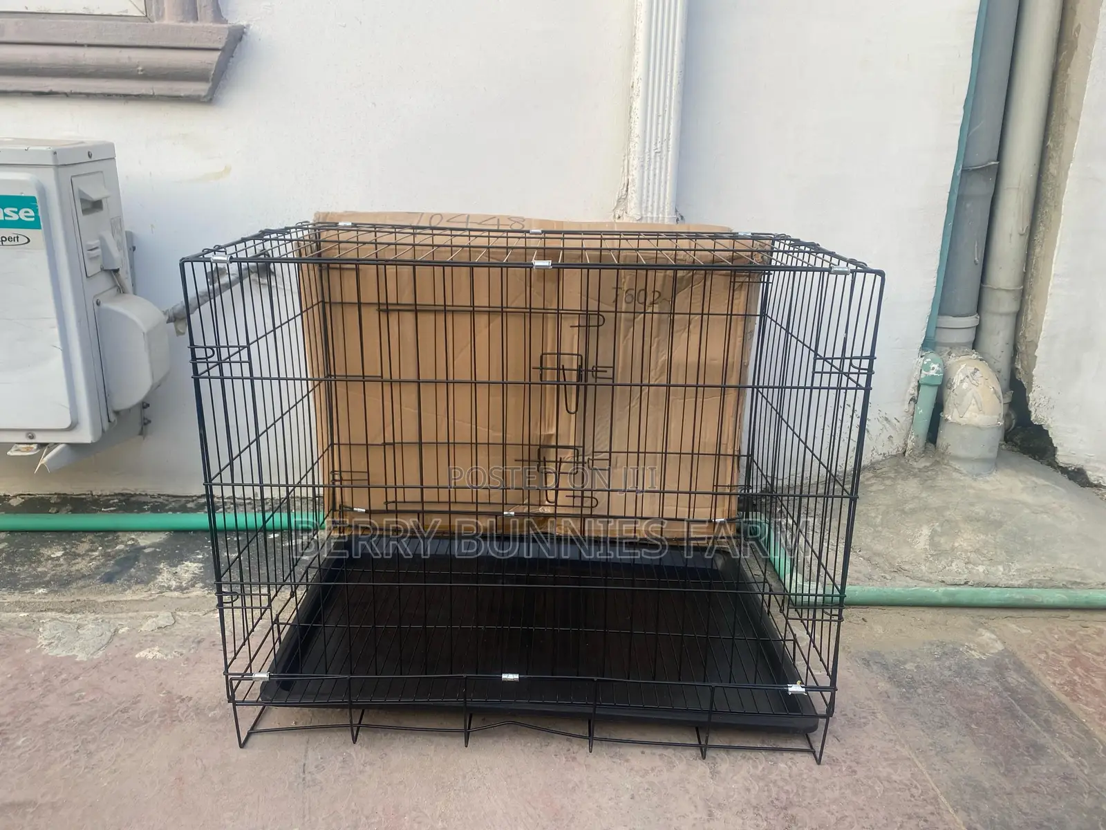Collapsible Pet Cage for Cat Dog Rabbit Size 3