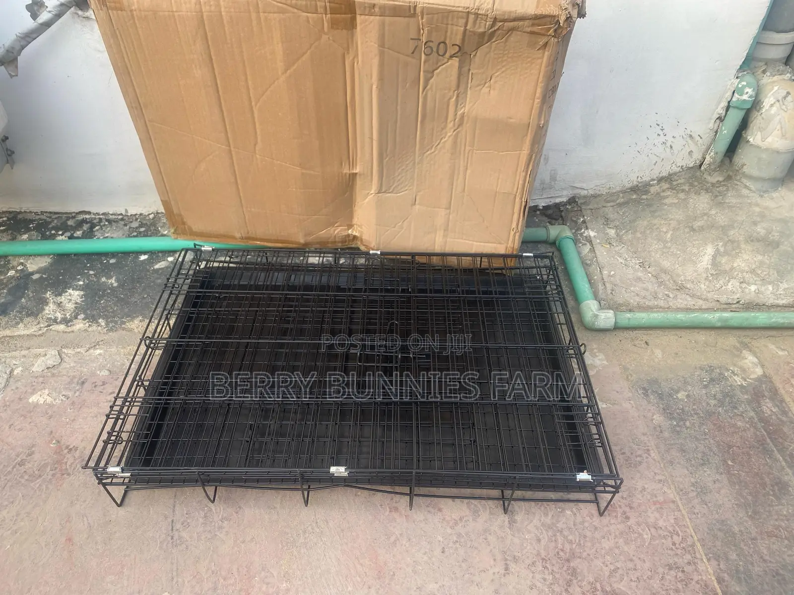 Collapsible Pet Cage for Cat Dog Rabbit Size 3