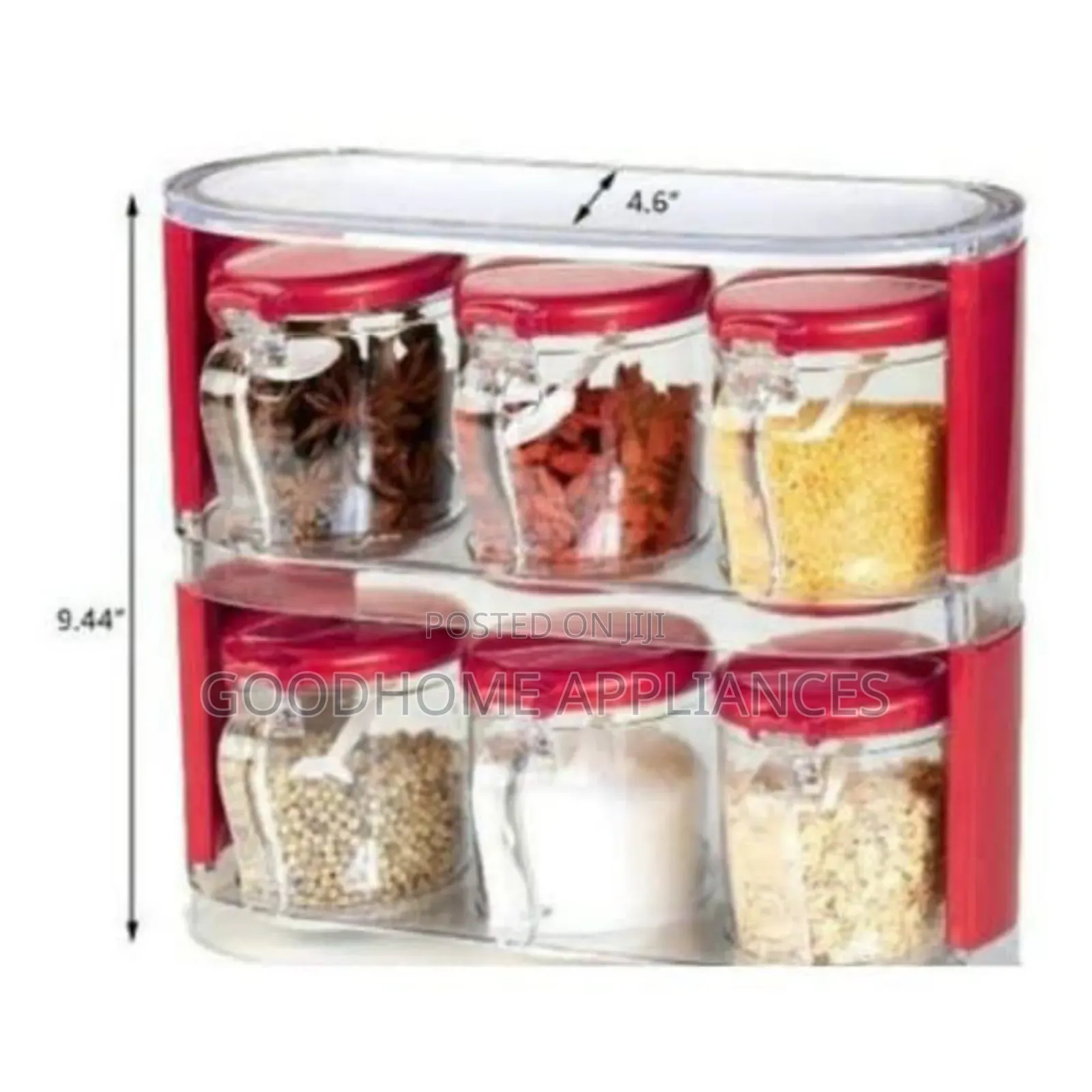 6pcs Seasoning Spice Containers in a Box