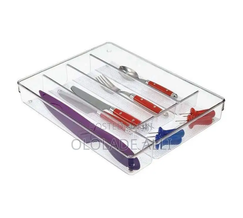 Acrylic Drawer Cutlery Organizer