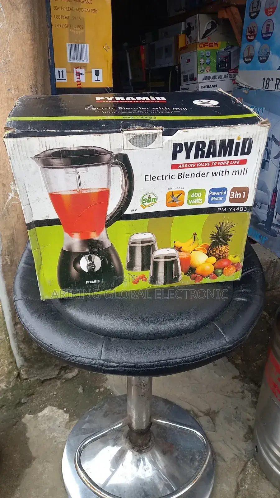 Pyramid Blender 3in1