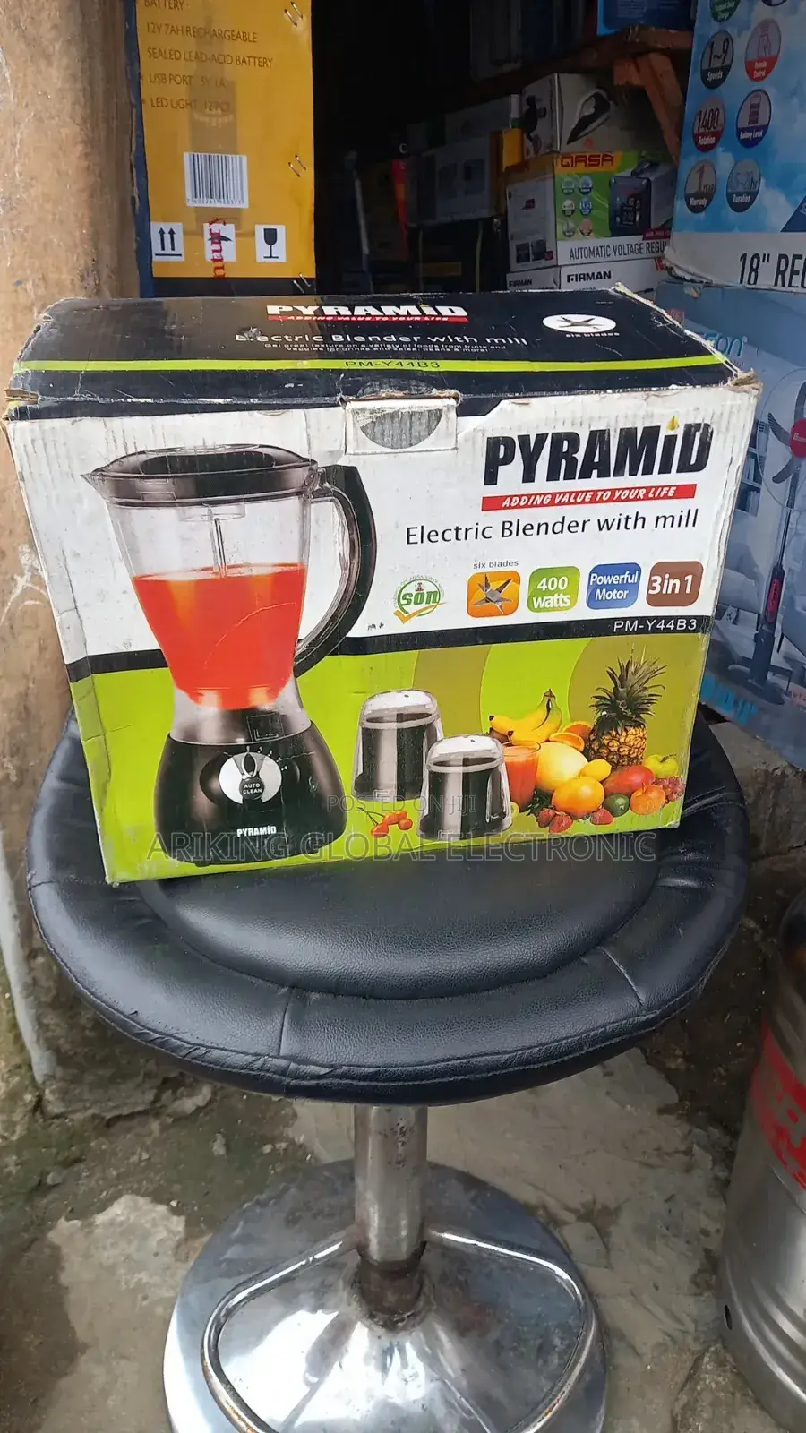 Pyramid Blender 3in1