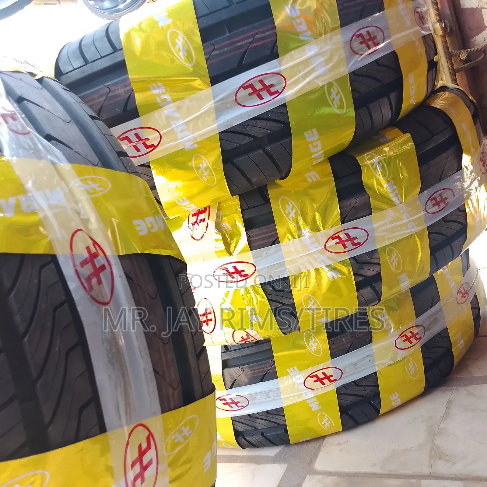 Brand New Mirage Tyres Available