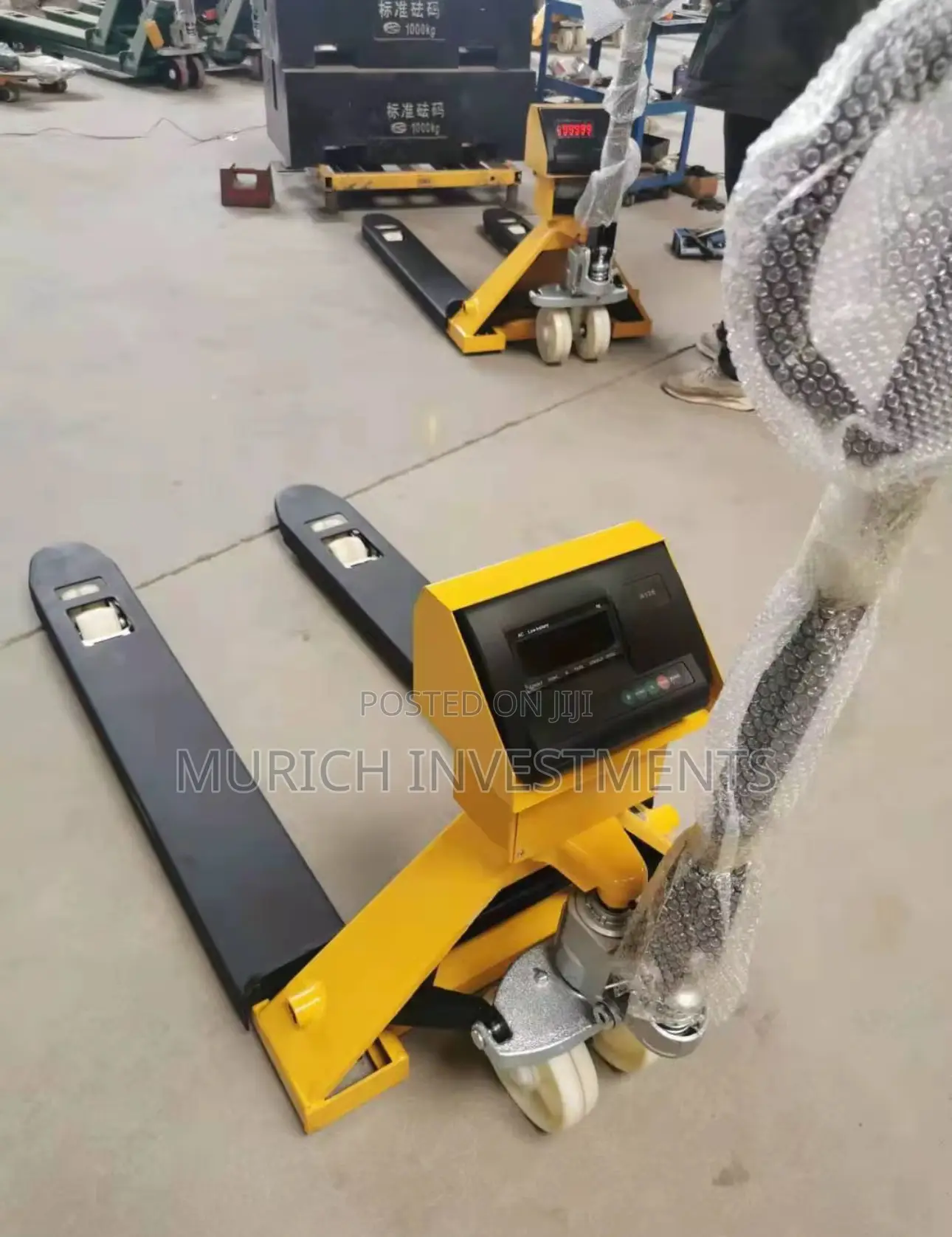 Weighing Scale Hand Pallet Trucks, for Material Handling 3t