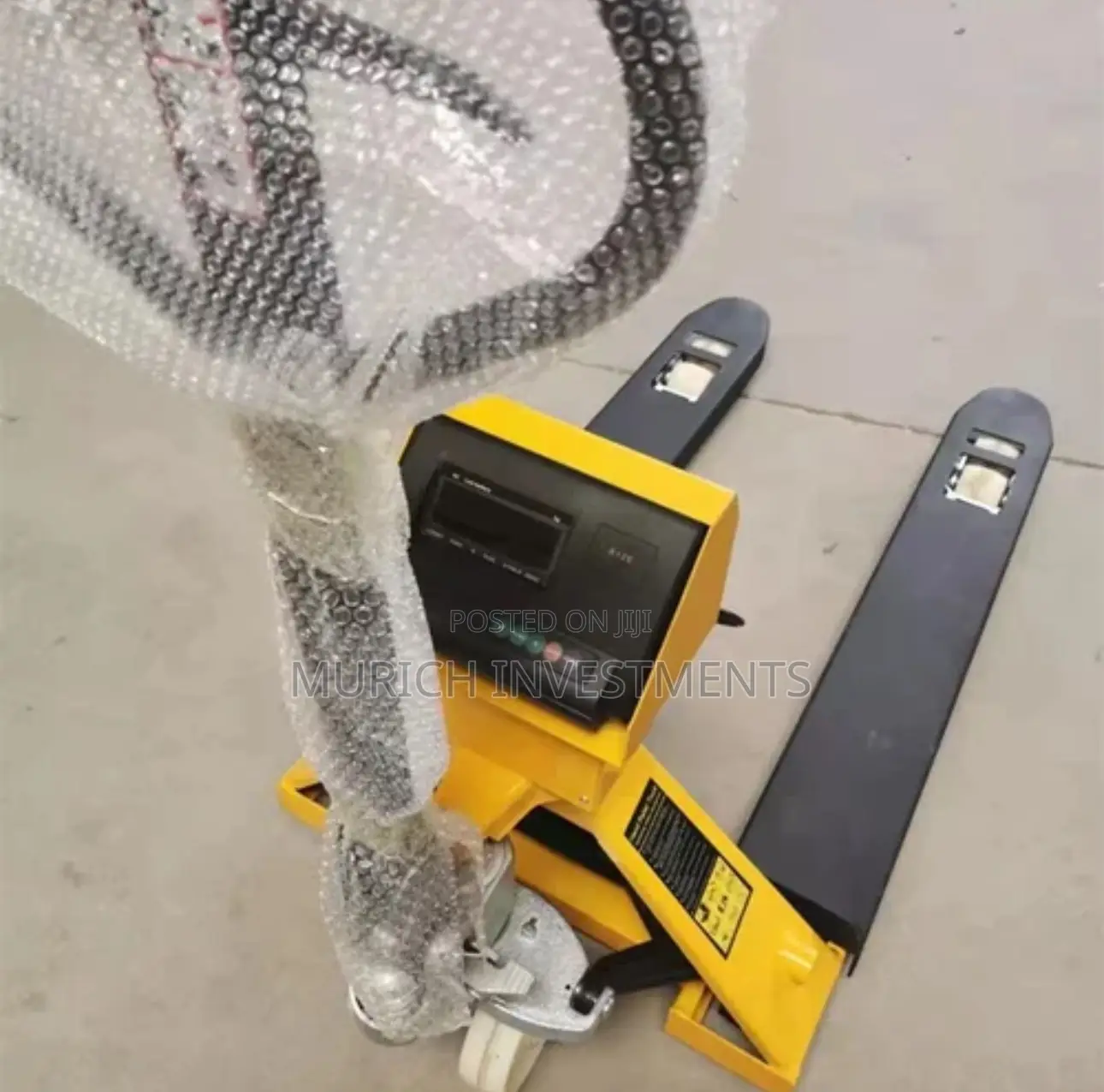 Hand Operated Weight Scale Pallet Truck 3000 Kg