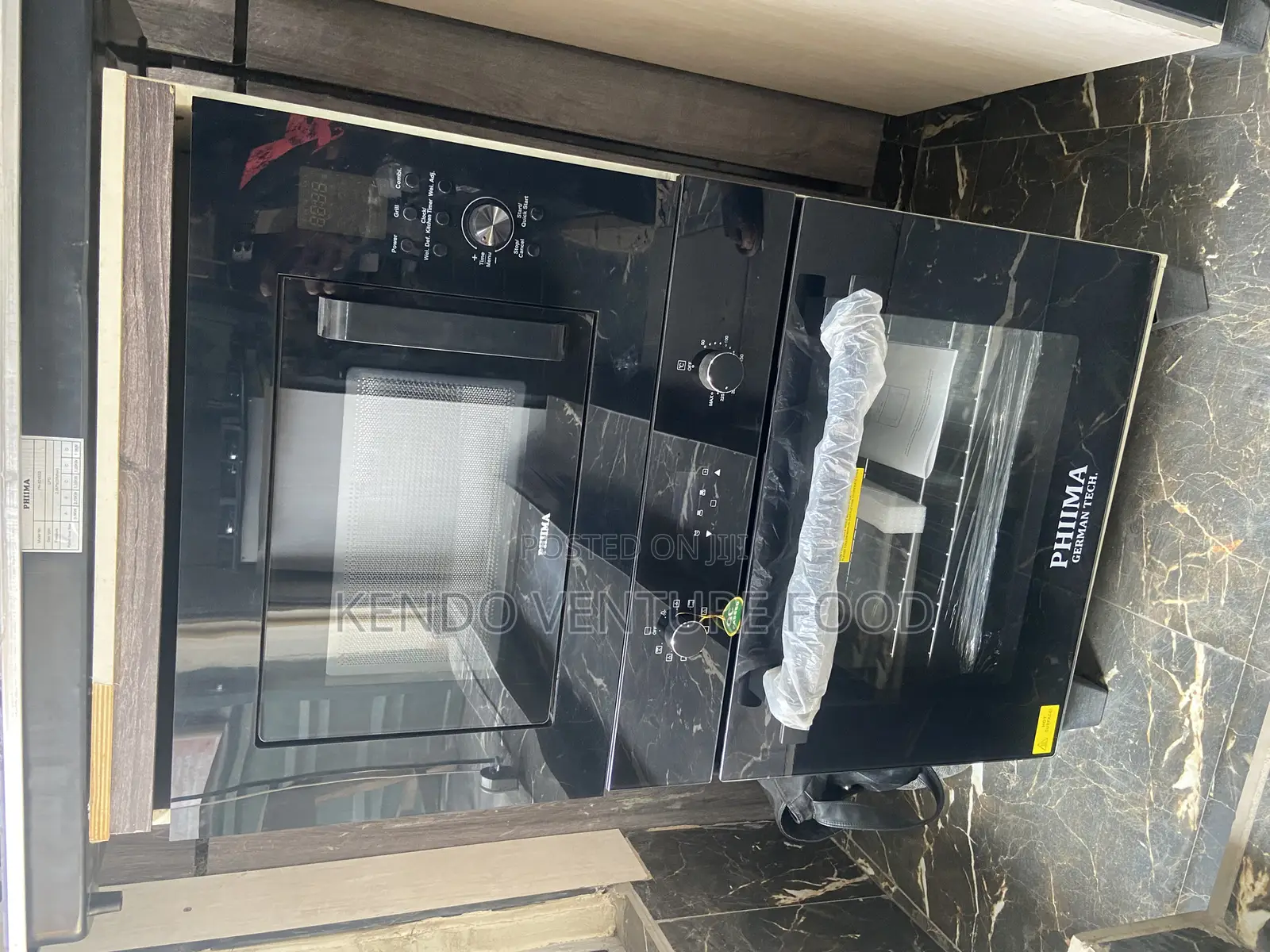 Inbuilt Oven and Microwave