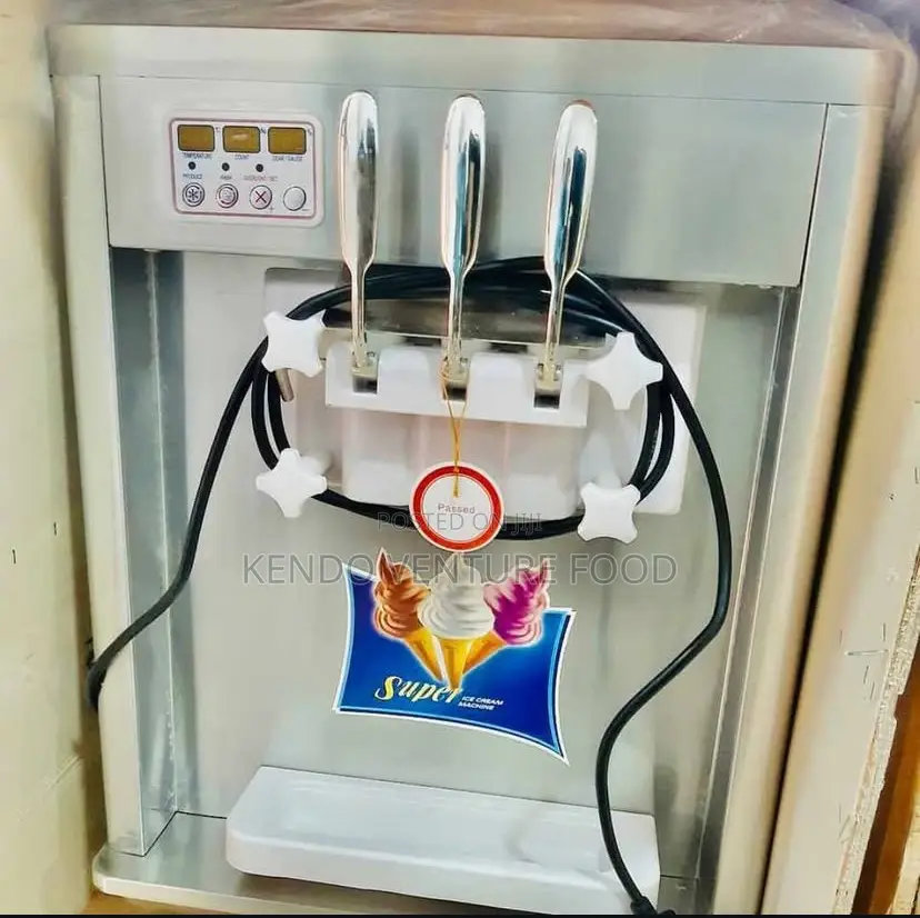 3 Nuzzles Ice Cream Machine