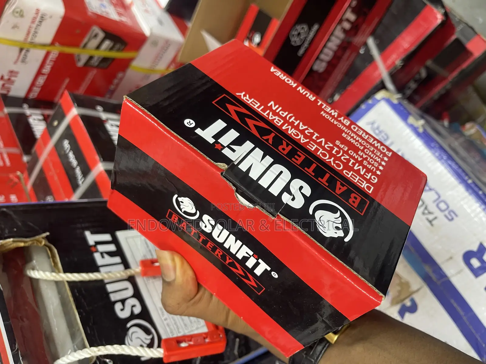 12ah 12v Deep Cycle Batteries Sunfit