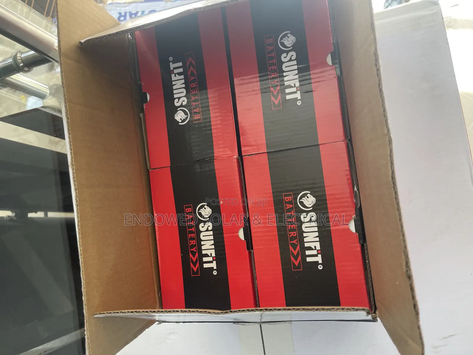 A Sunfit Product of 12v 12ah Dry Cell Batteries Are Availabl