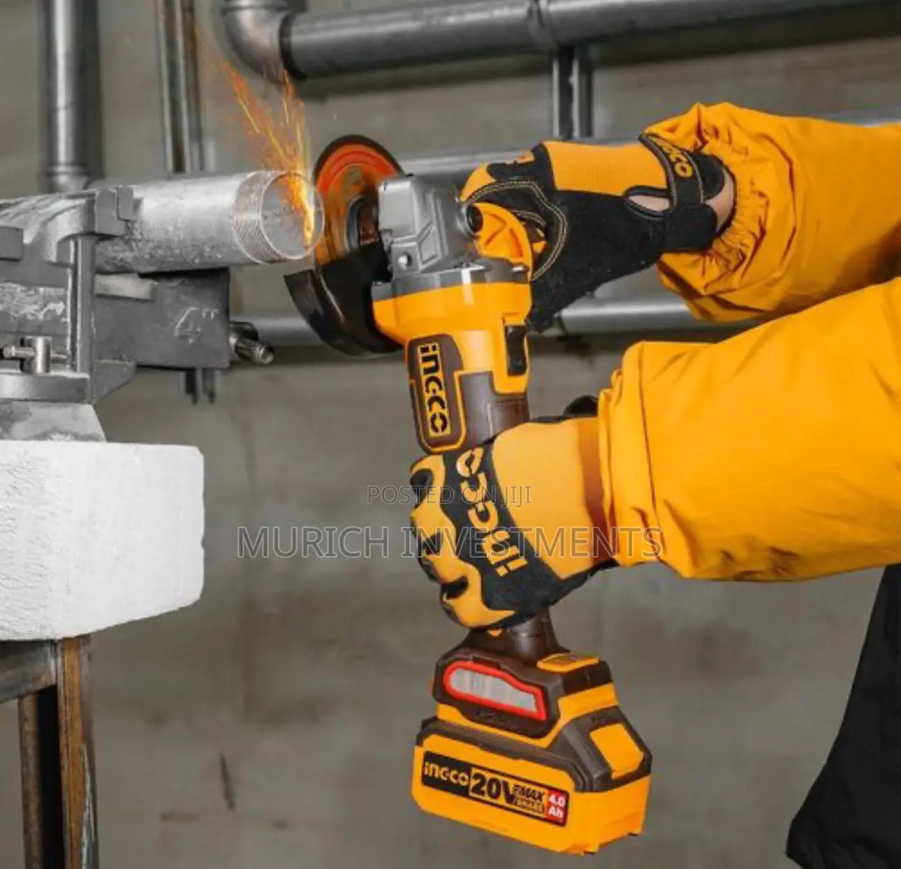Ingco Cosli240789 - Cordless 3 PCS Combo Kit