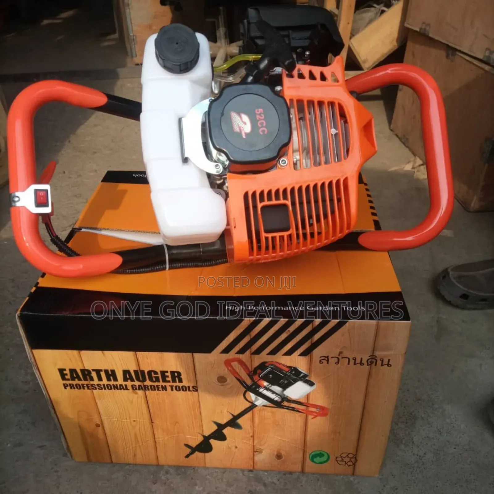 2-Stroke 52cc Petrol Earth Auger
