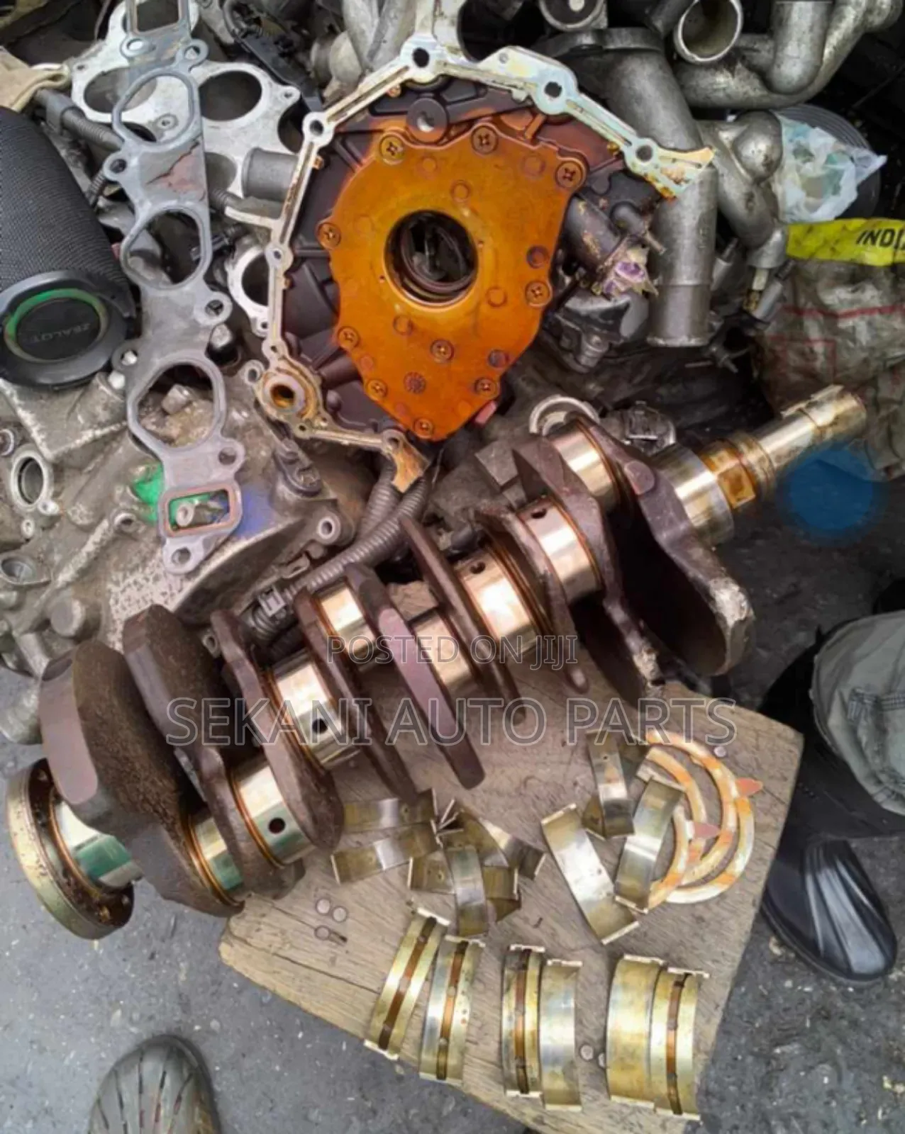 Direct Tokunbo Crankshafts, Oilpumps , Pistons , Etc.