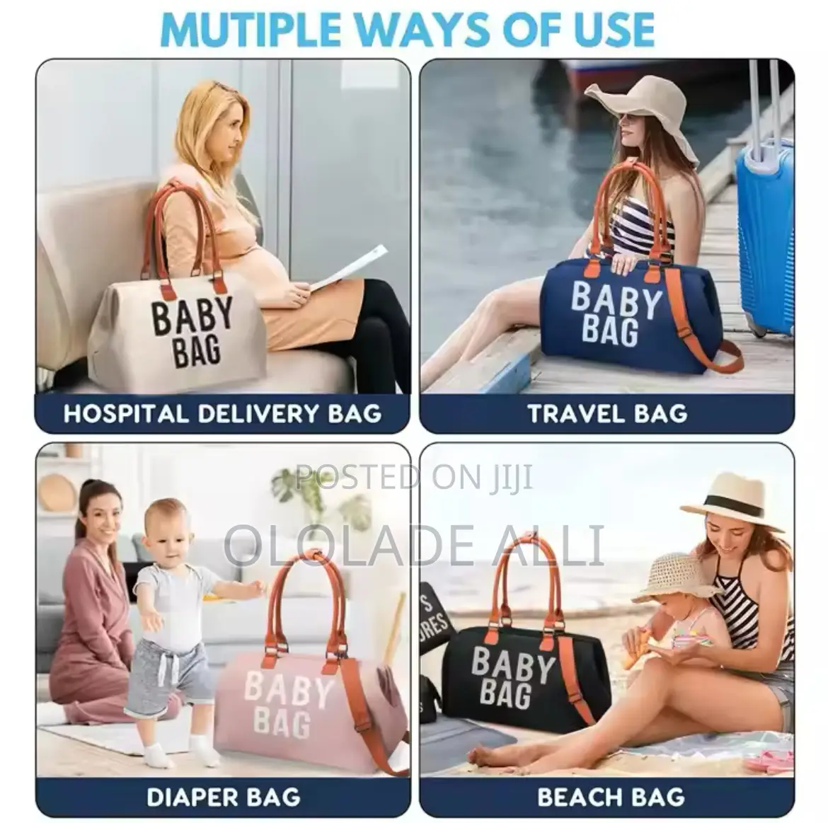 Fashionable Diaper Bag