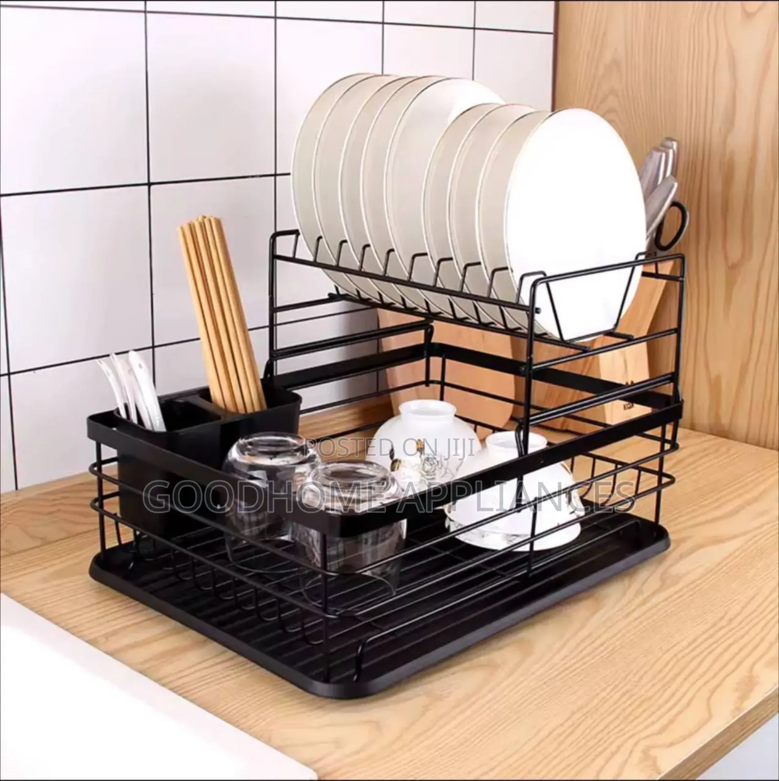 Dish Rack and Drainboard