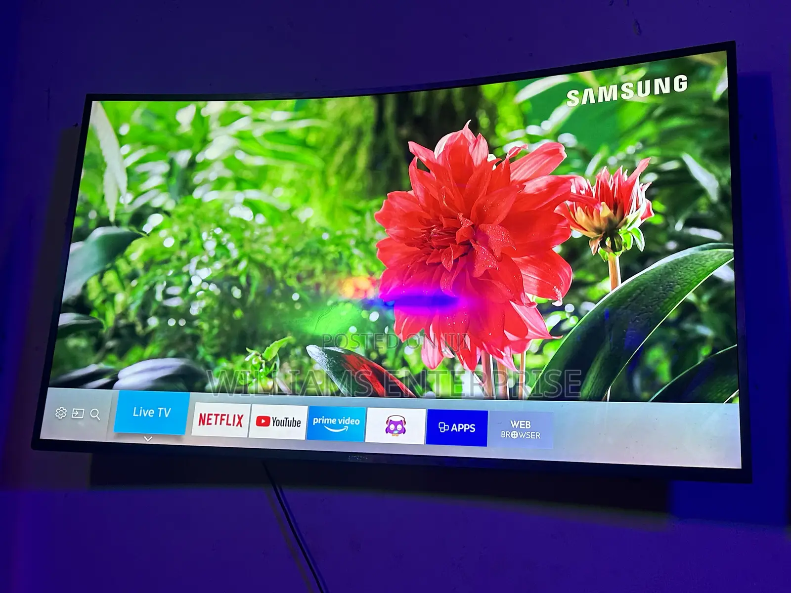 49 Inches Samsung Curved Smart Tv