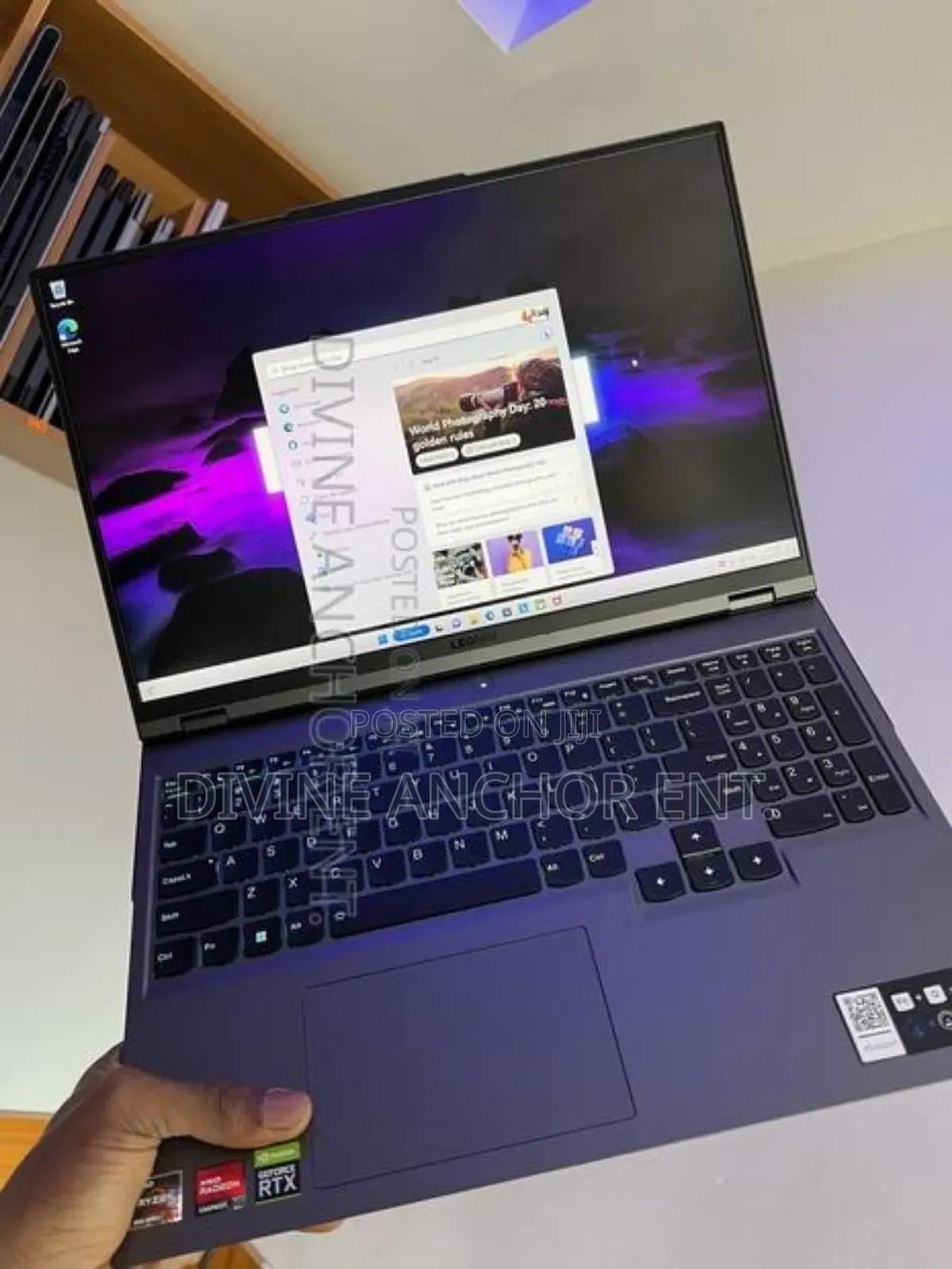 Laptop Lenovo Legion 5 32GB AMD Ryzen 7 SSD 1T
