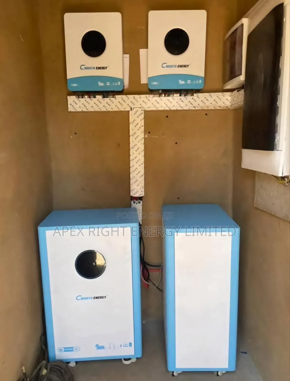 24kva Cworth Hybrid Setup+40kwh Lithium+36pcs-680w Panel