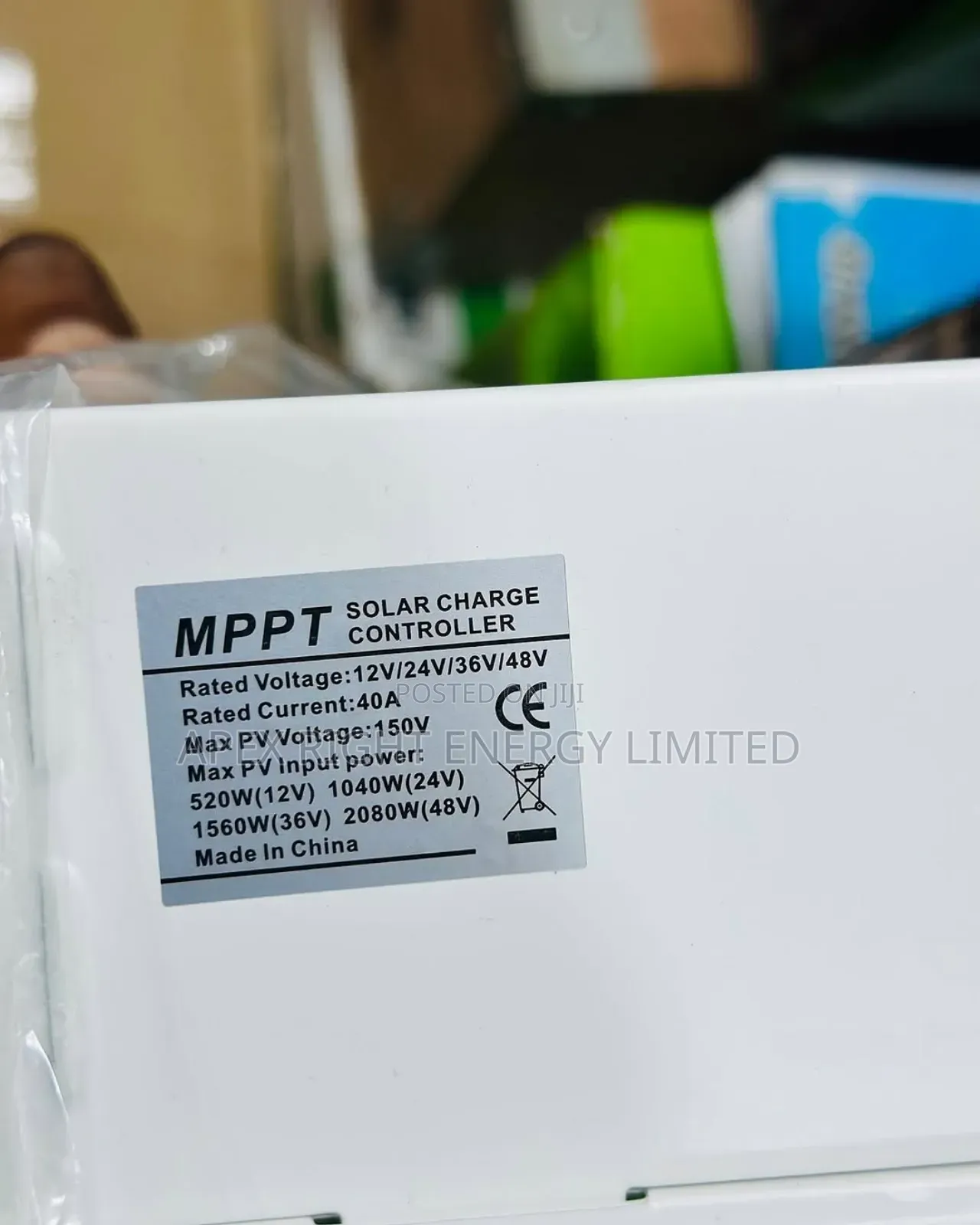40ah Sunfield Charge Controller Mppt 12v/24v/36v/48v