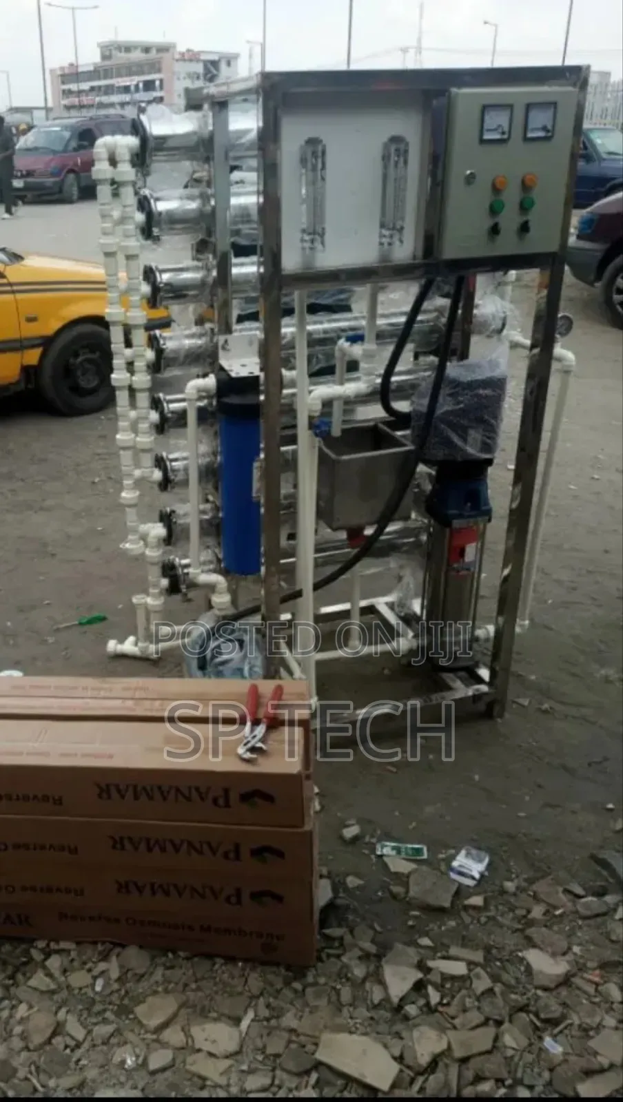 8 Membrane Reverse Osmosis Machine