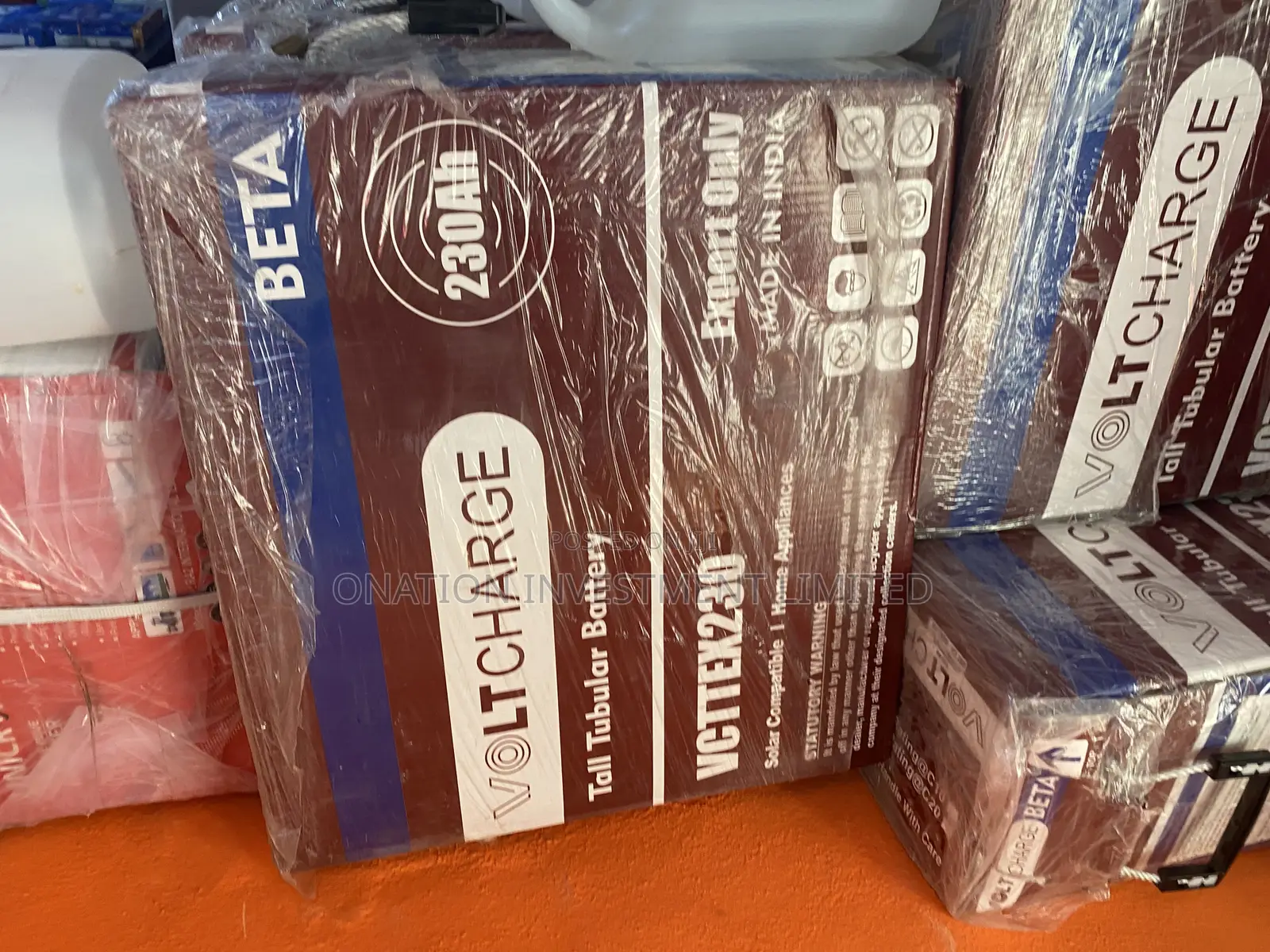 230ah 12v Beta Tubular Batteries