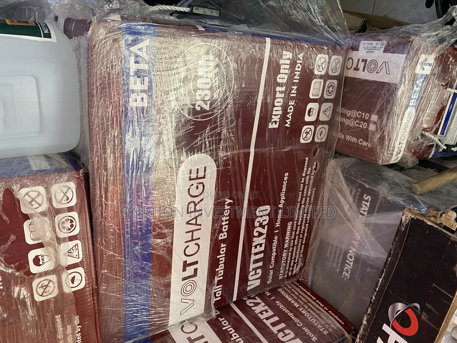 230ah 12v Beta Tubular Batteries