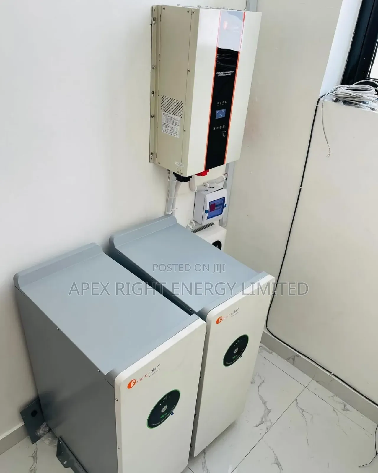 10kva Felicity System+30kwh Lithium+18pcs-680w Jinko Panels