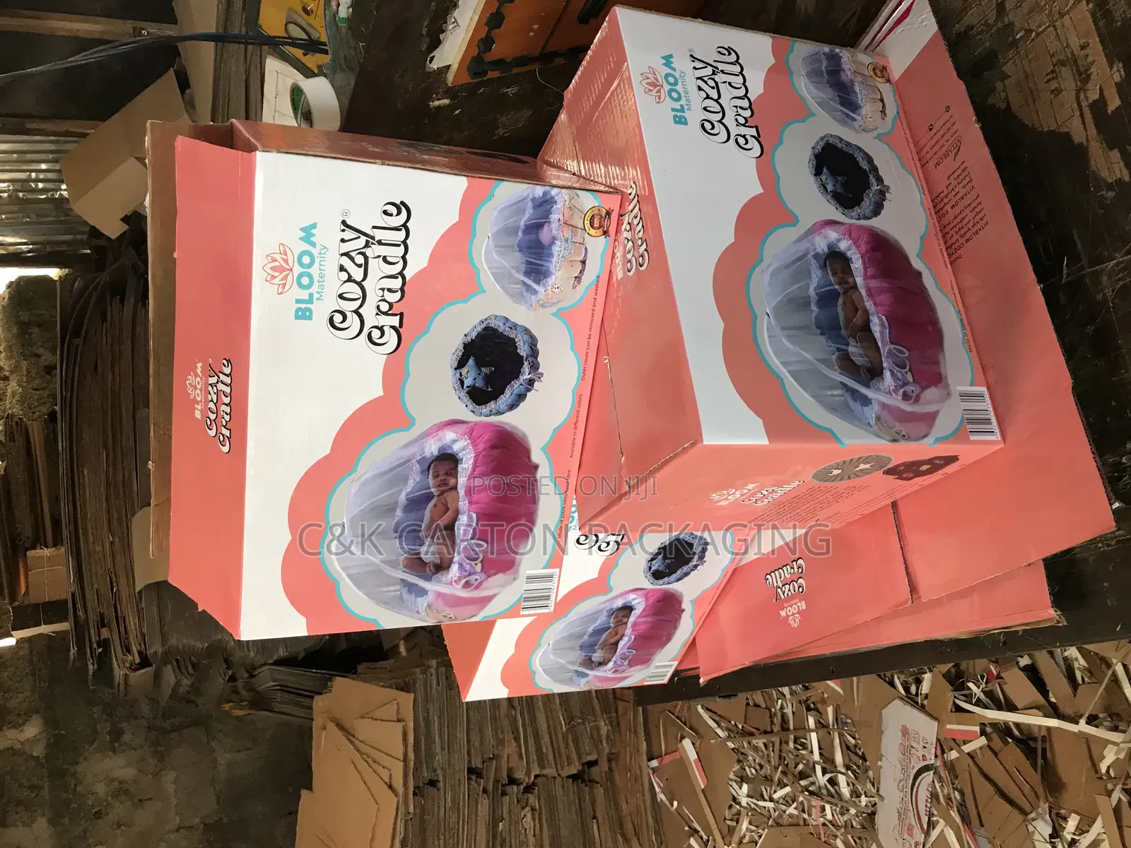 Full Branded Carton Box for Baby Pack Net
