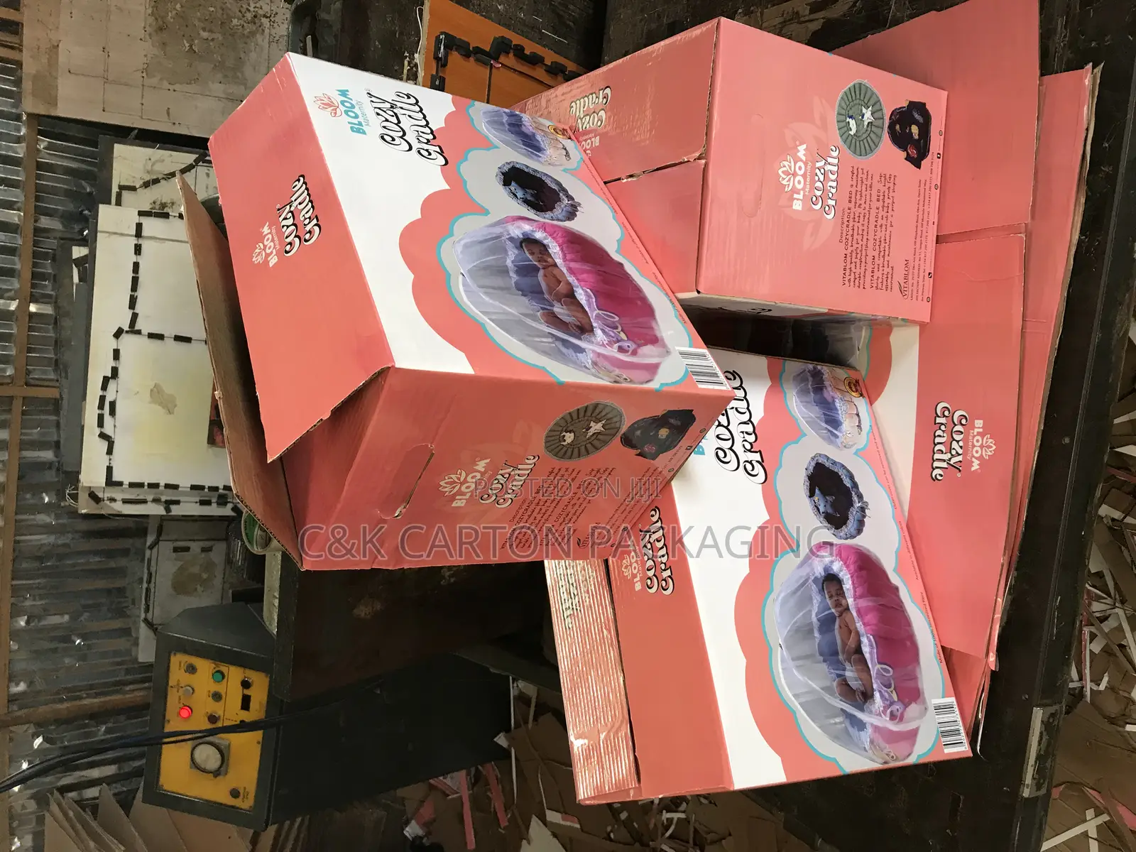 Full Branded Carton Box for Baby Pack Net