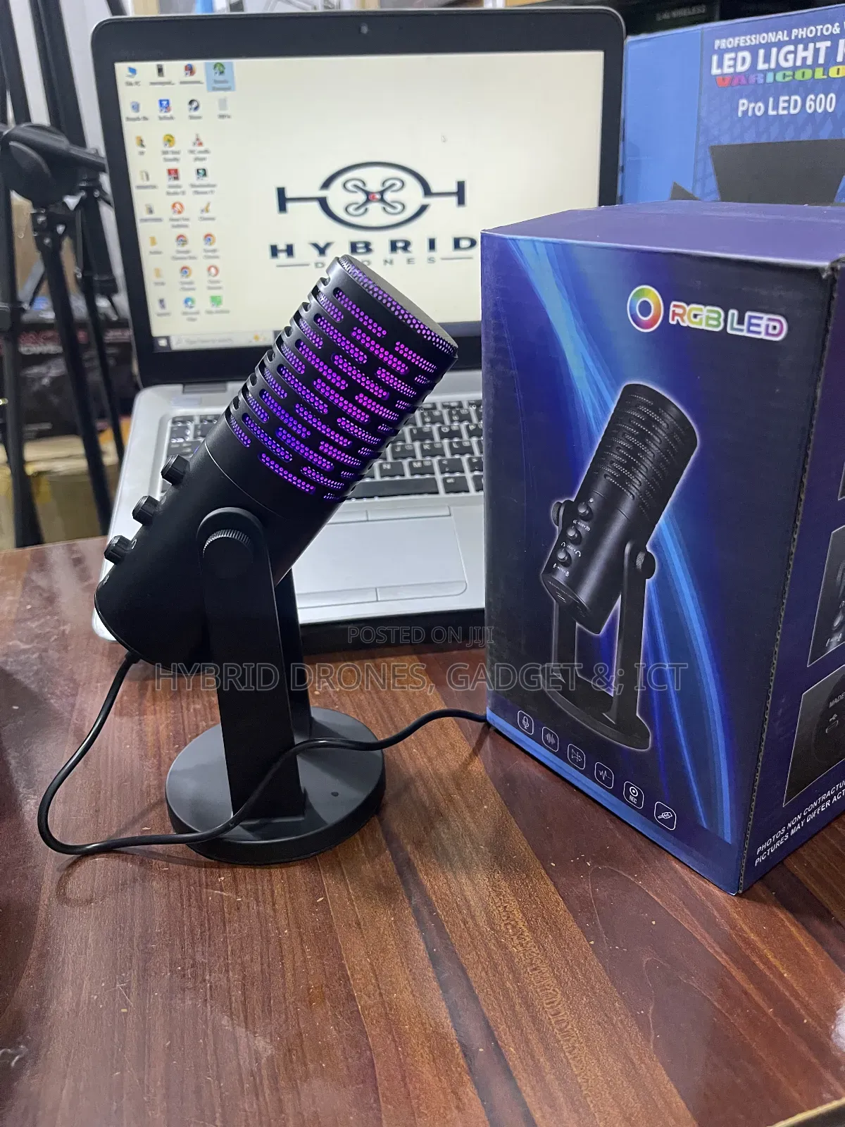 M3 Plus Usb Microphone Gaming Condenser Pc Podcast