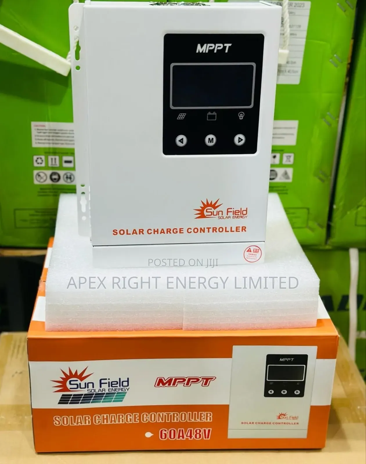 60ah Sun Field Mppt Charge Controller 12v,24,36,48v