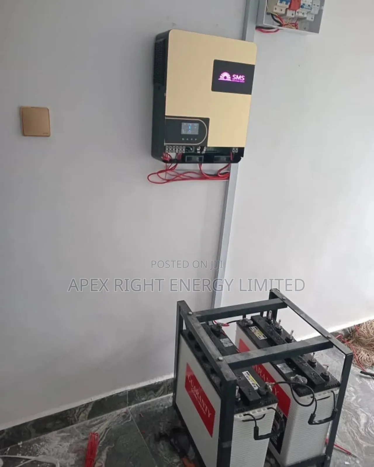 4.2kva Sms System+2pcs-tubular Battery+6pcs-300w Panels