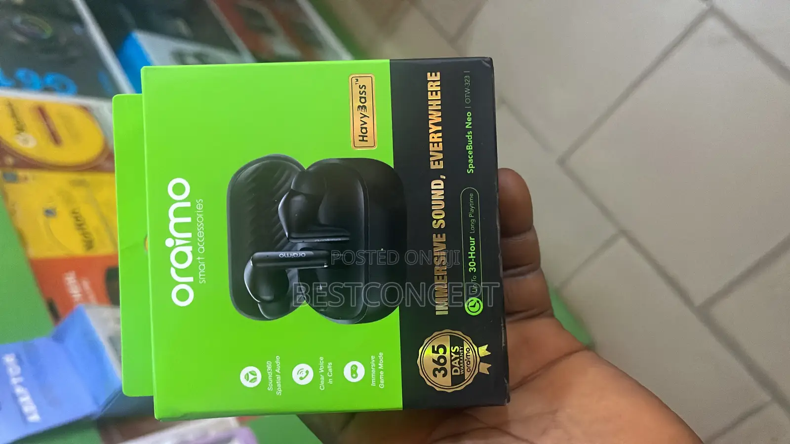 Oraimo Spacebuds Neo Wireless Earphone - Otw-323