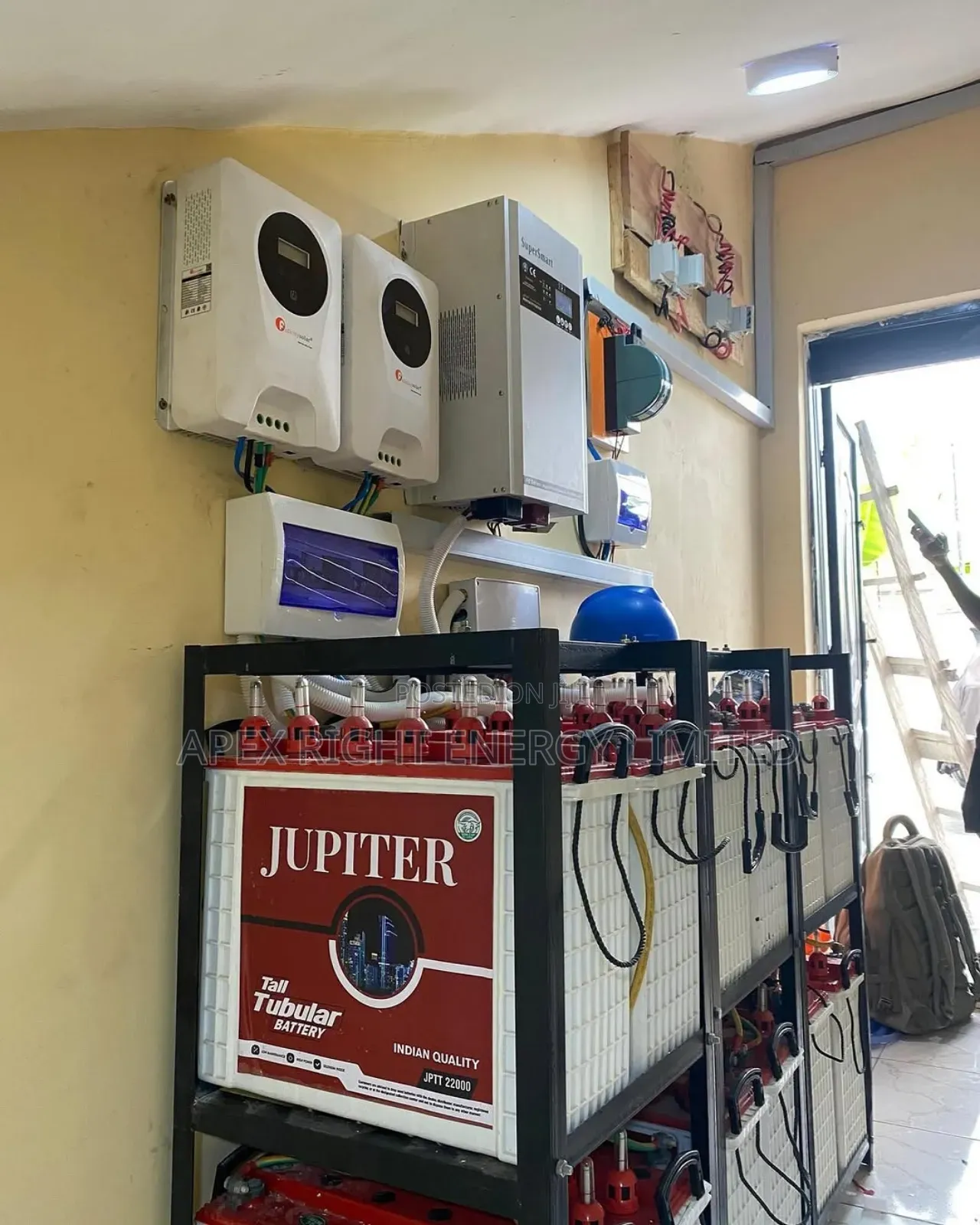10kva Super-smart Inverter System+12pcs-batteries+30pcs-500w