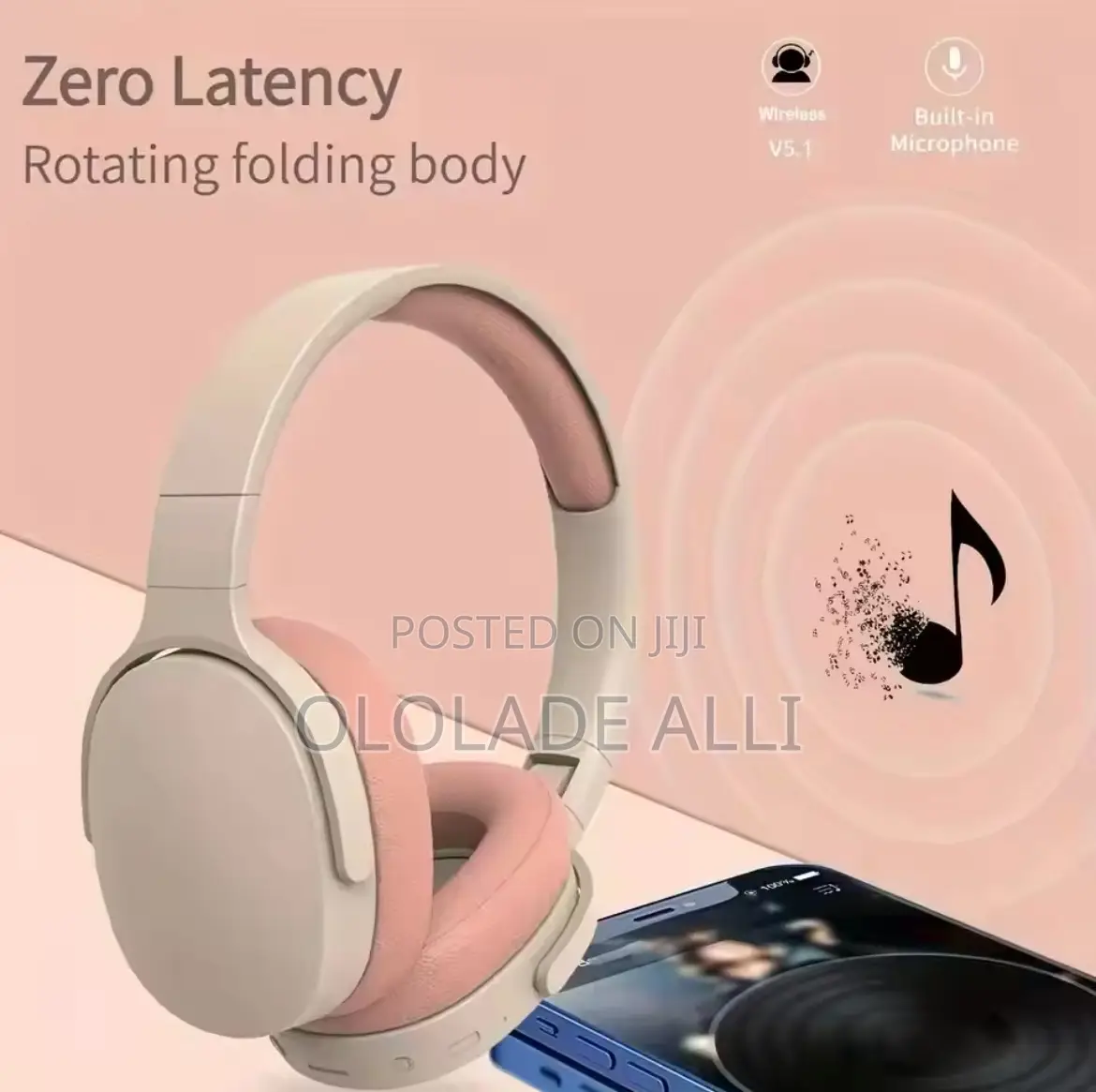 New Fashion Wireless Bluetooth Headphones